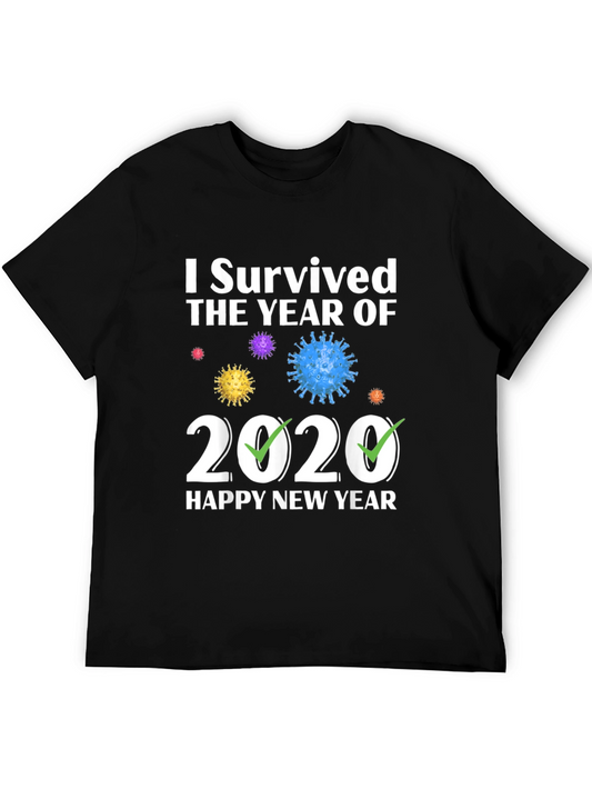 I Survived 2020 T-Shirt - Happy New Year Tee