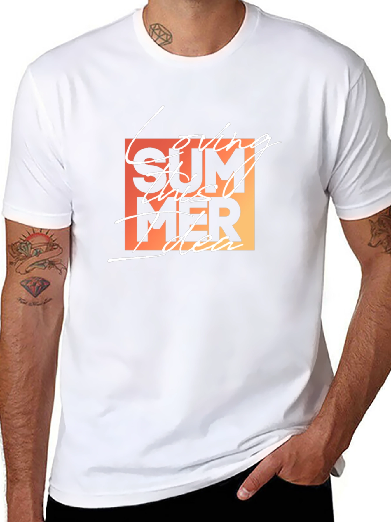 Loving This Summer Idea Graphic Tee