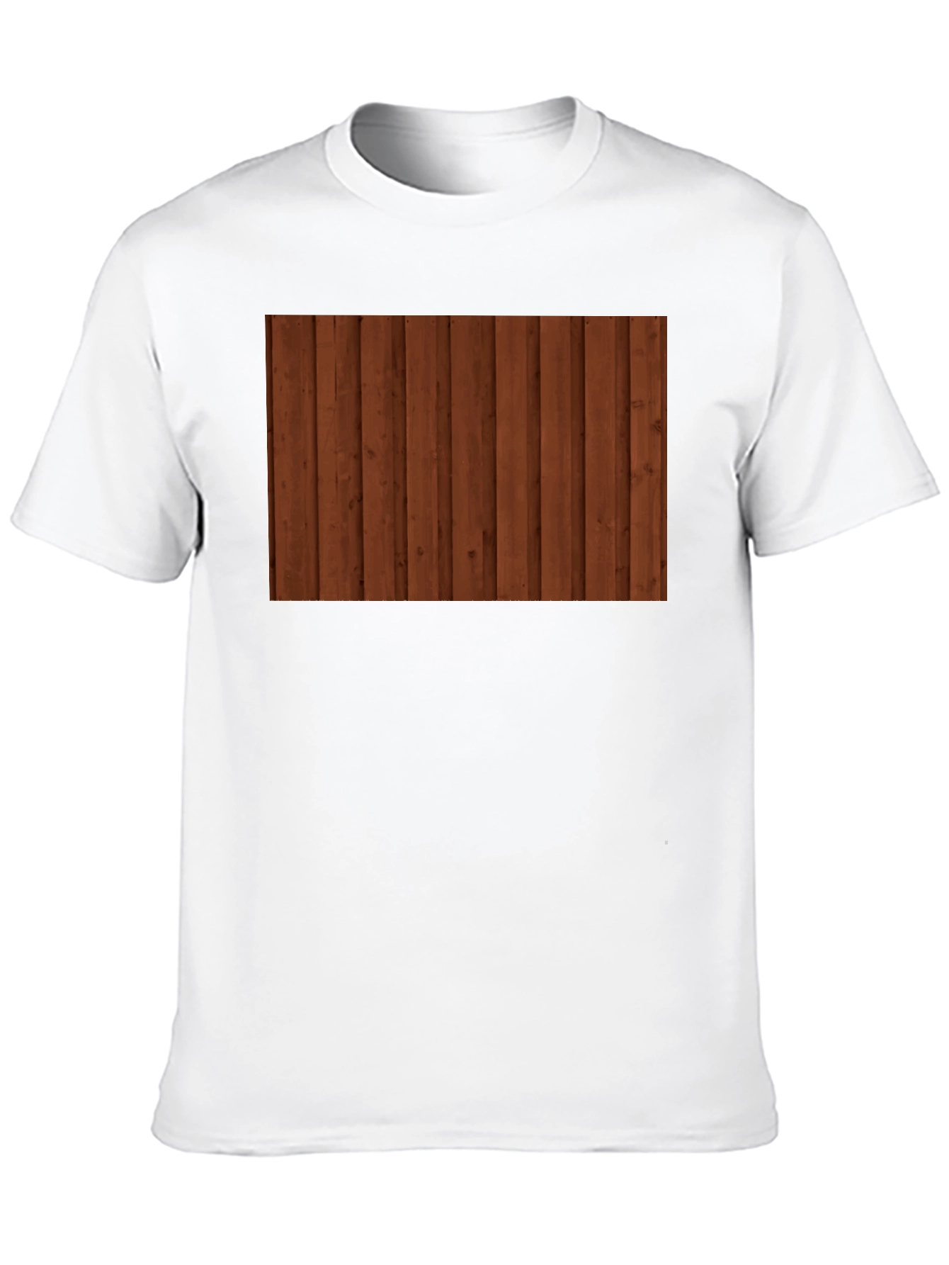 Wooden Plank T-Shirt - Rustic Style
