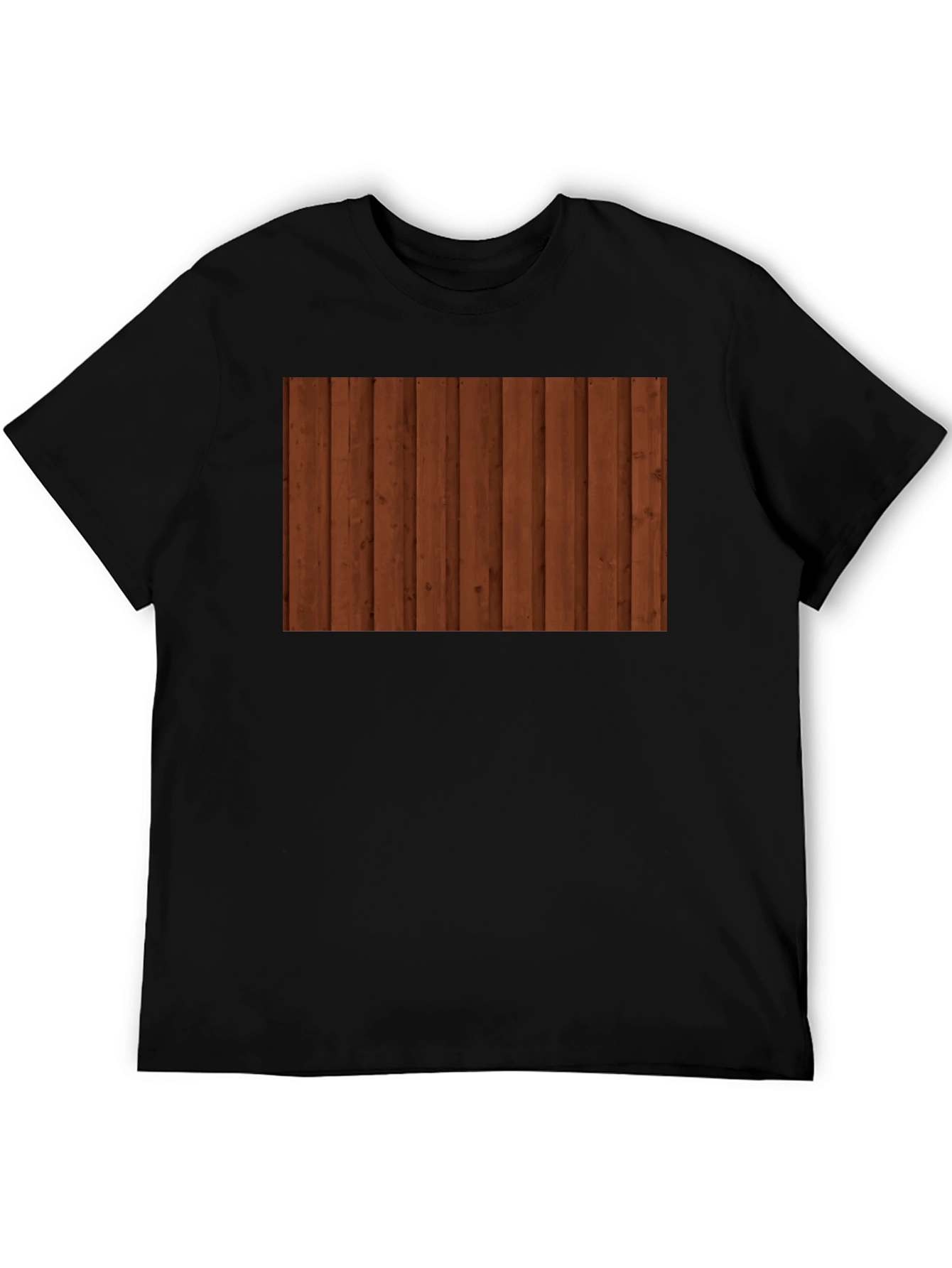 Wooden Plank T-Shirt - Rustic Style
