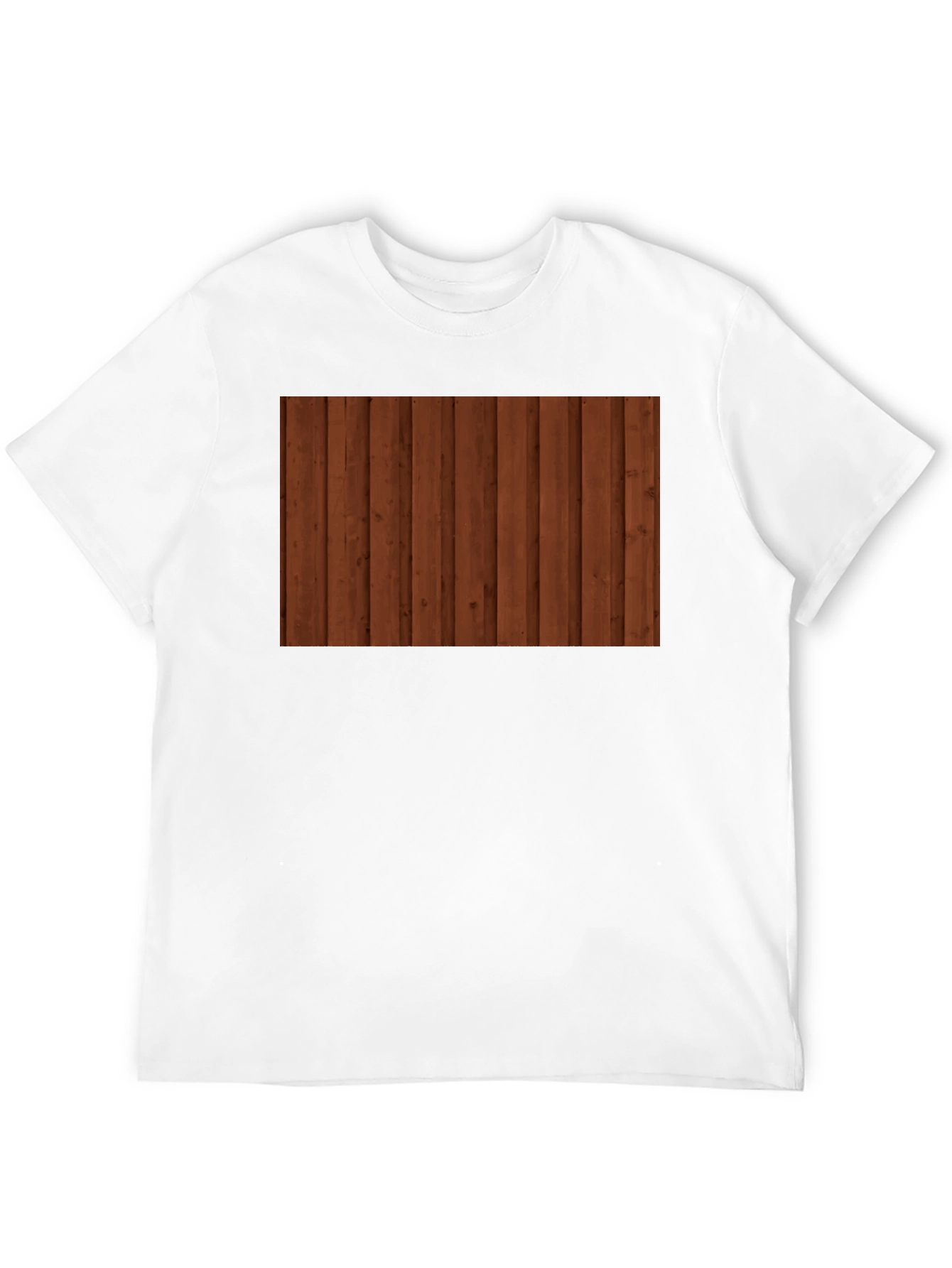 Wooden Plank T-Shirt - Rustic Style