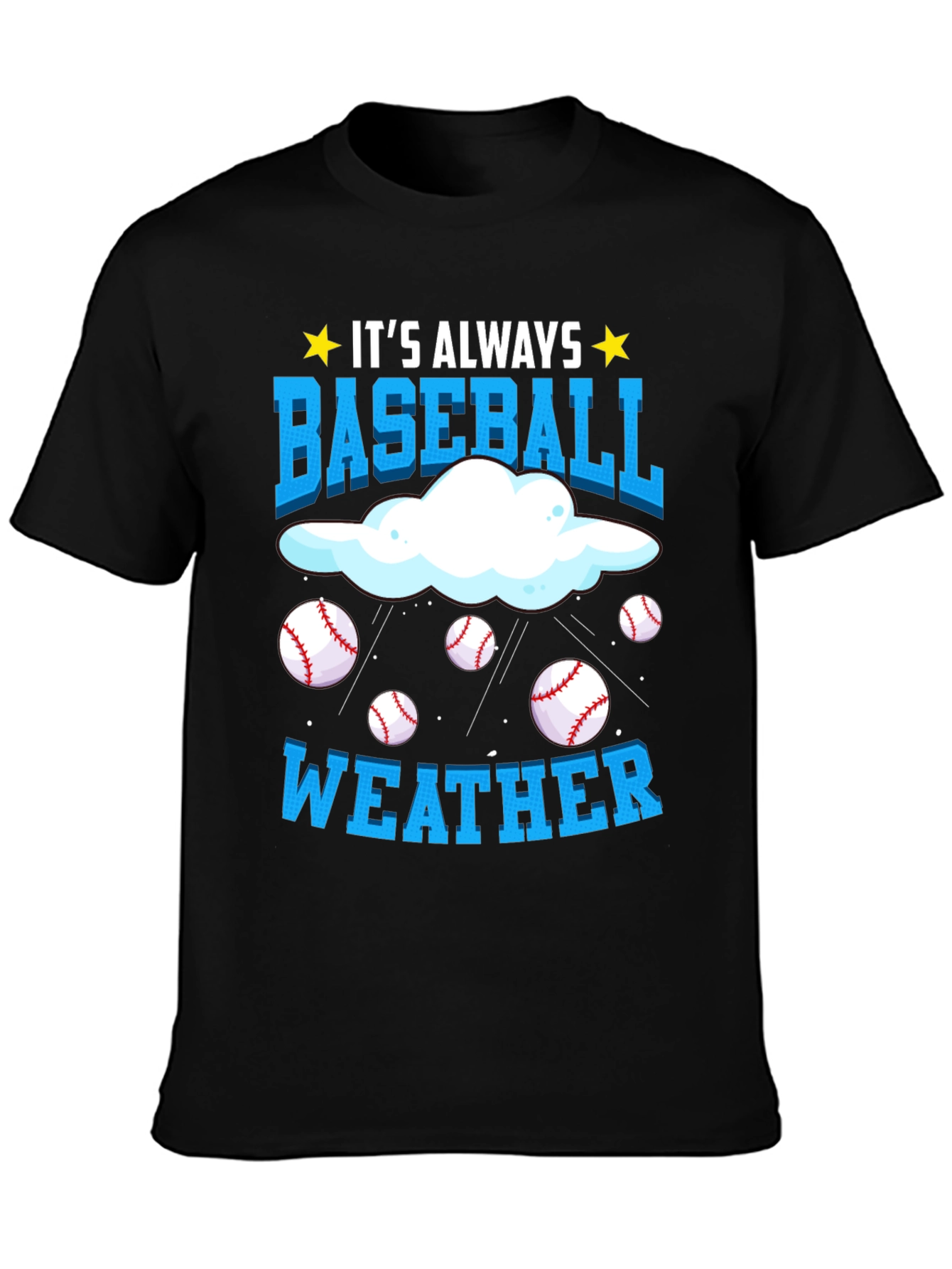 Baseball Weather Graphic Tee