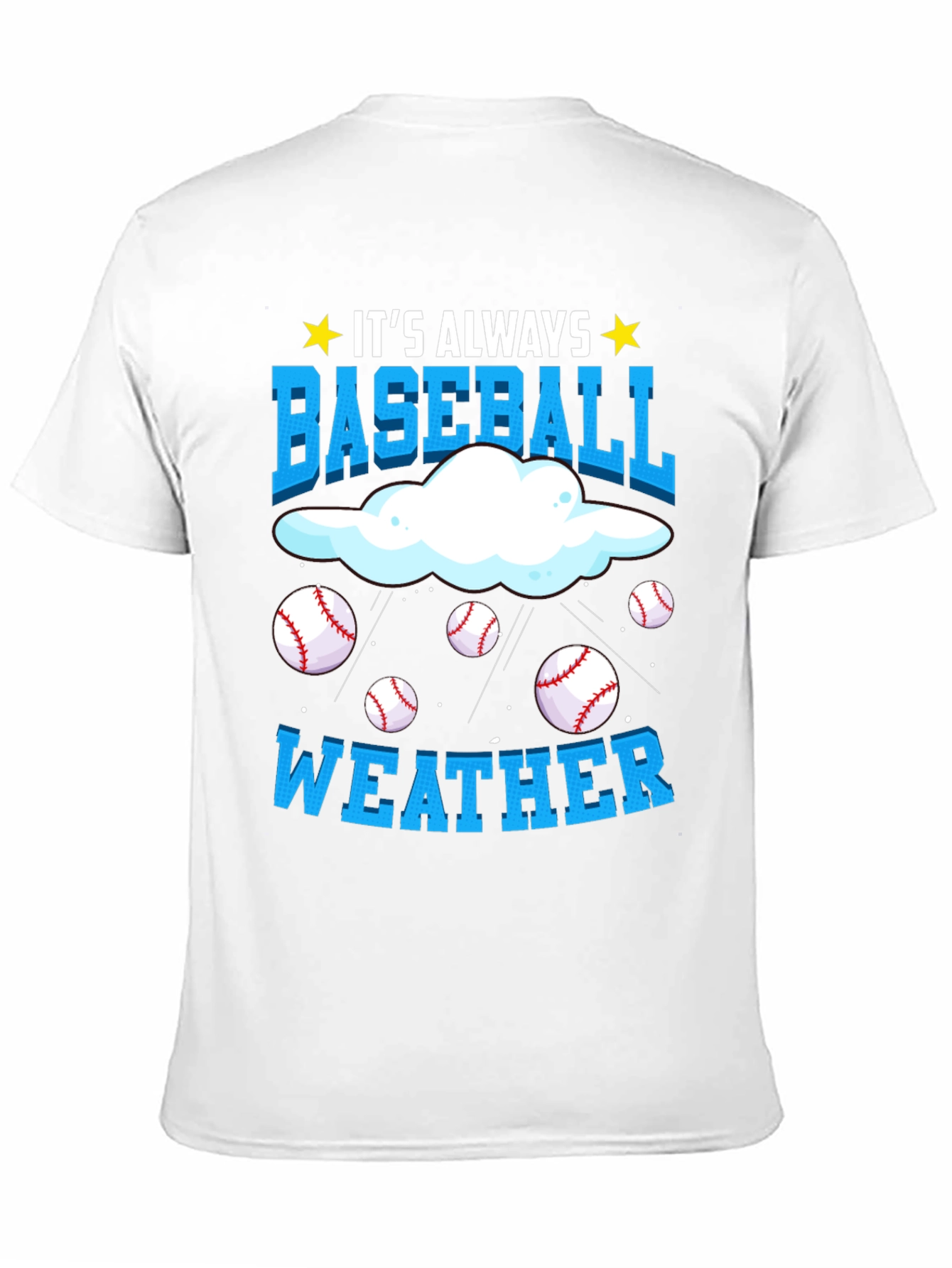 Baseball Weather Graphic Tee