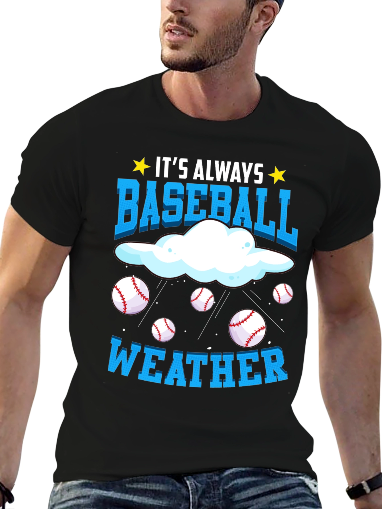 Baseball Weather Graphic Tee