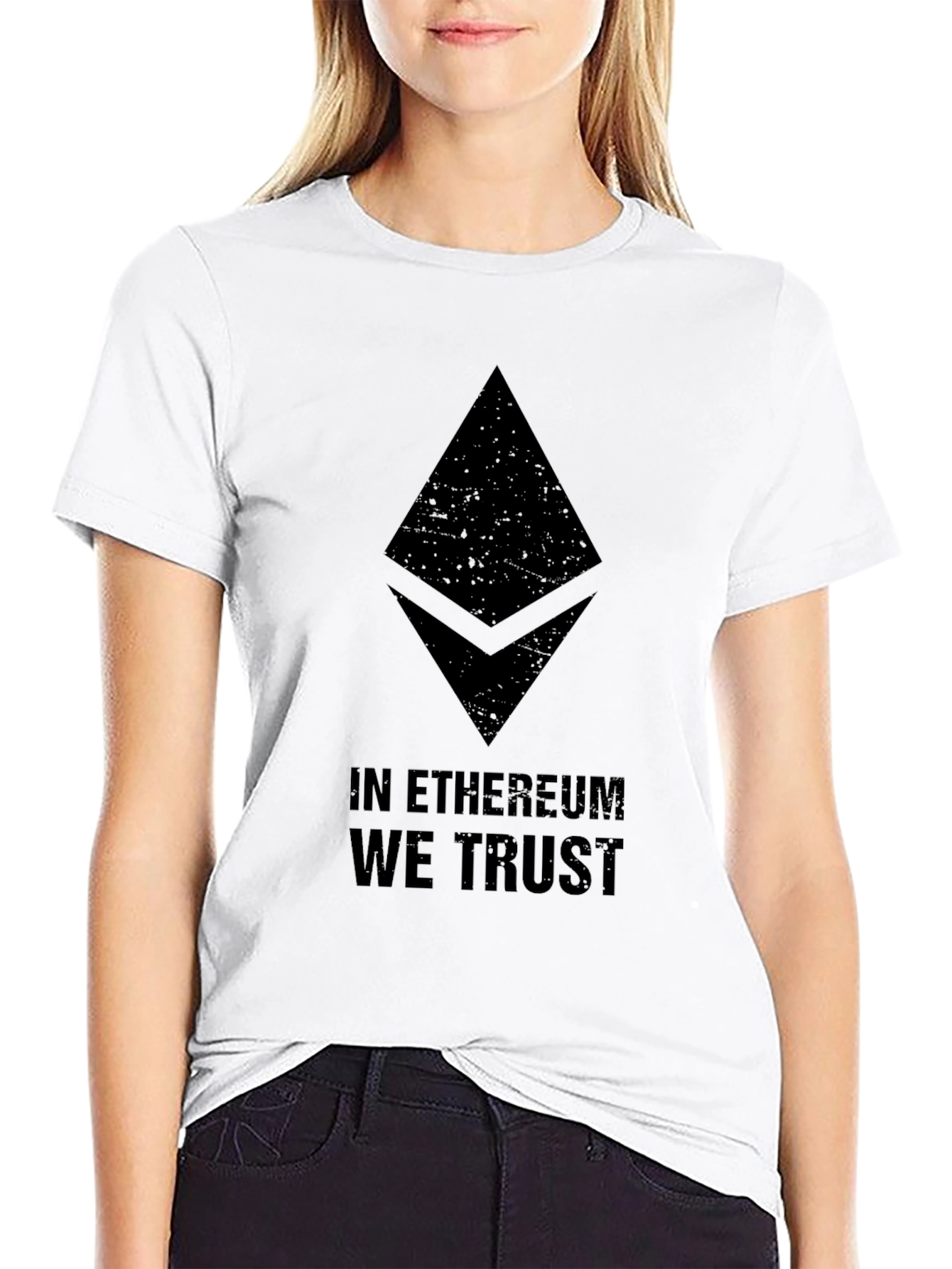 Ethereum We Trust Black T-Shirt Crypto Tee