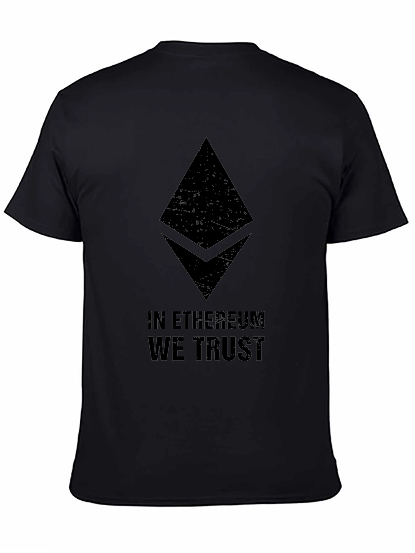 Ethereum We Trust Black T-Shirt Crypto Tee