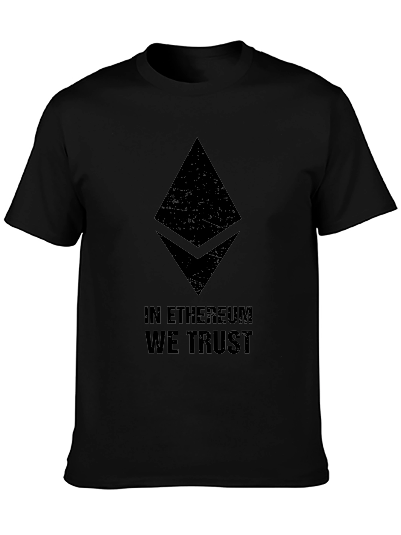 Ethereum We Trust Black T-Shirt Crypto Tee