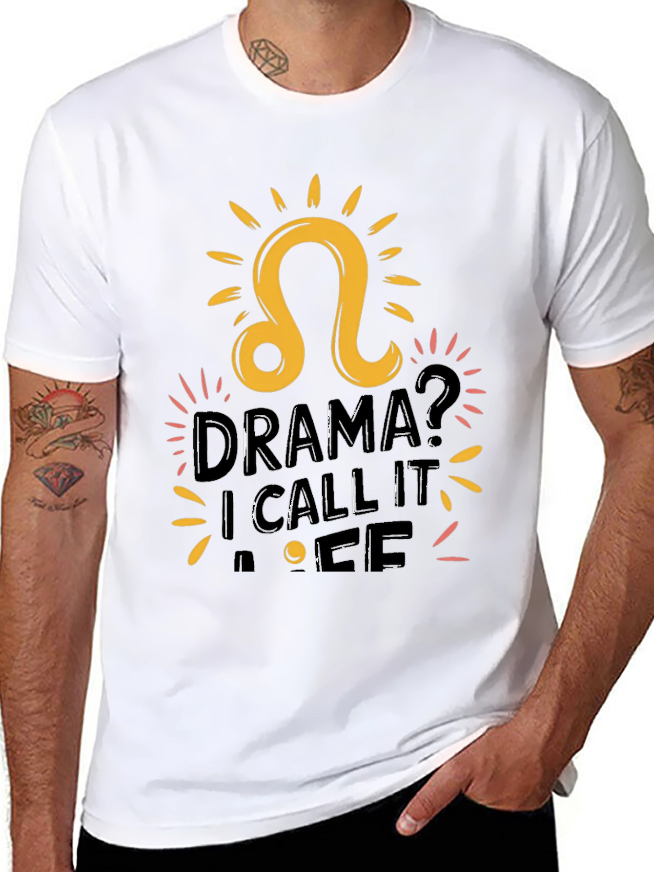 Drama? Leo Zodiac T-Shirt