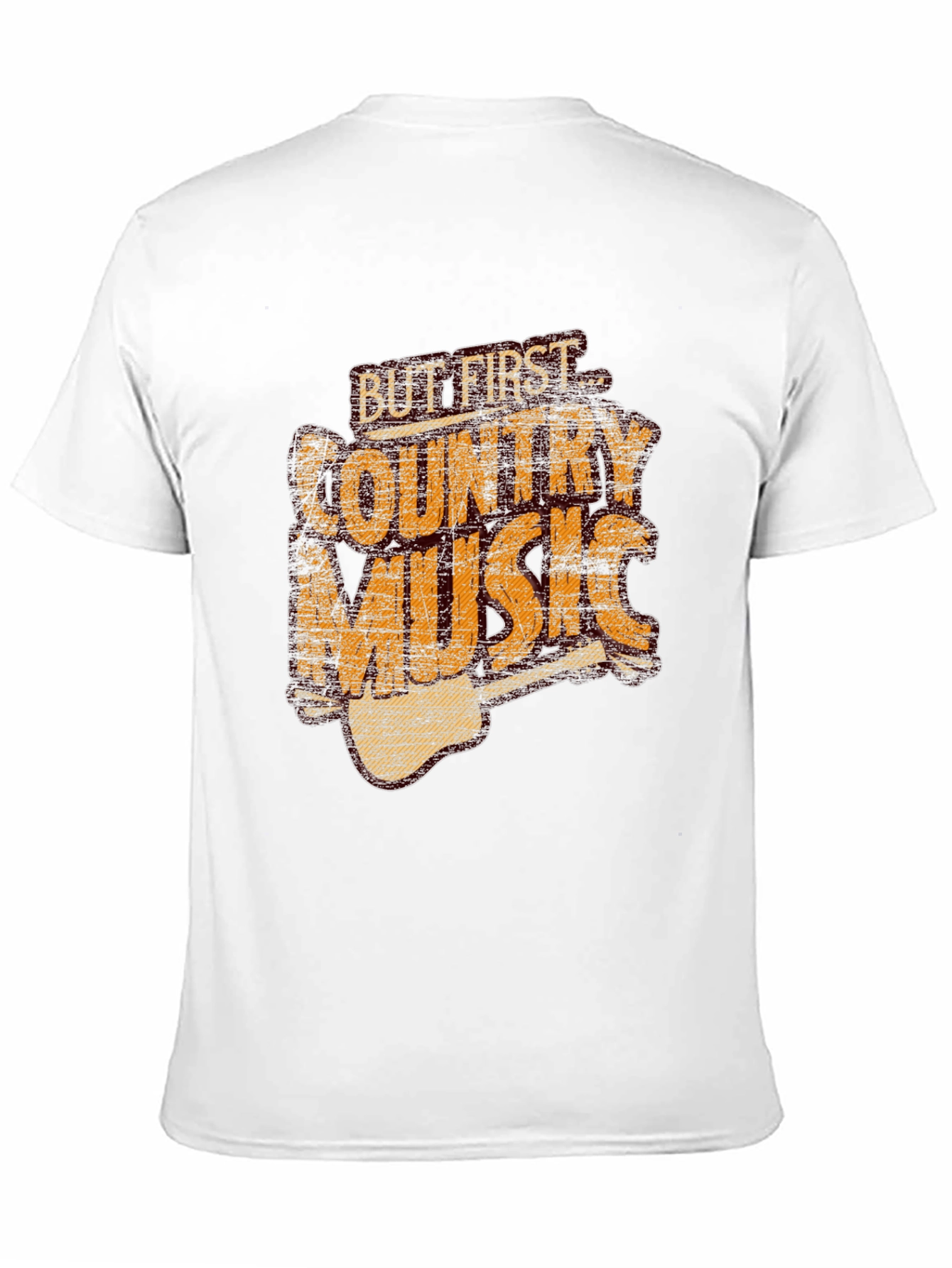 But First Country Music T-Shirt - Black