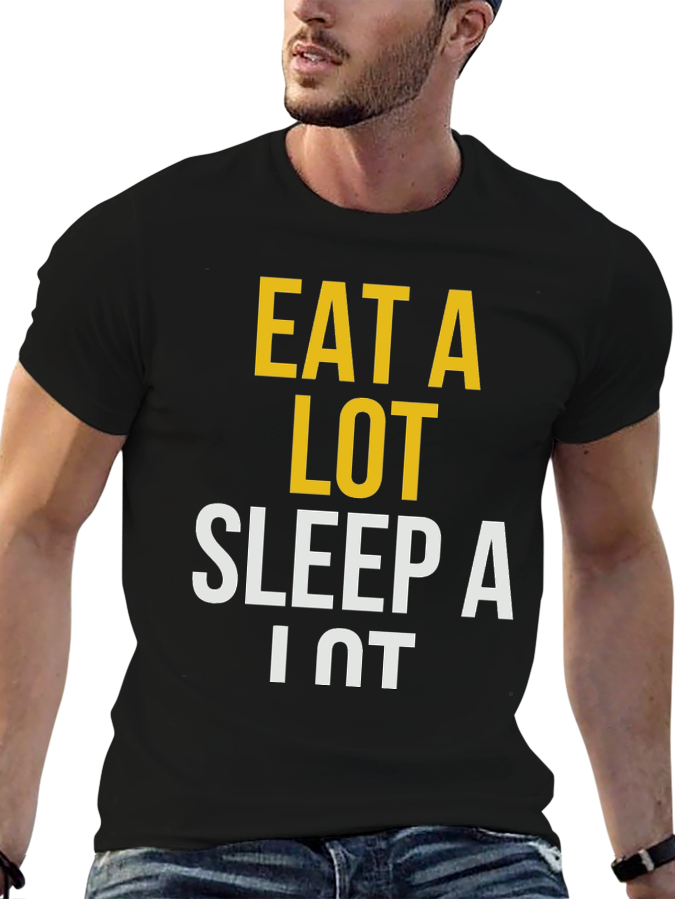 Eat A Lot Sleep A Lot T-Shirt