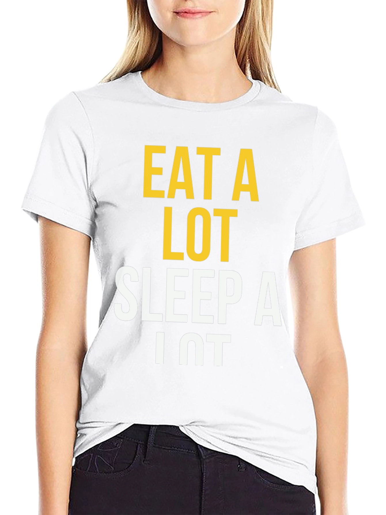 Eat A Lot Sleep A Lot T-Shirt