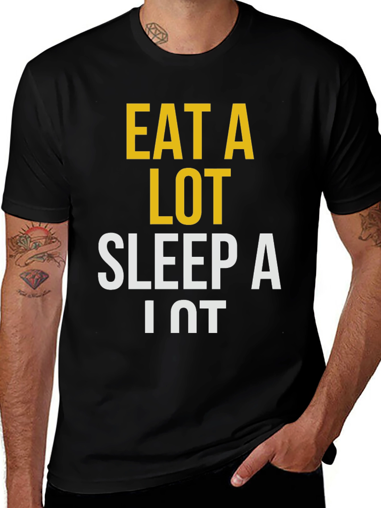 Eat A Lot Sleep A Lot T-Shirt