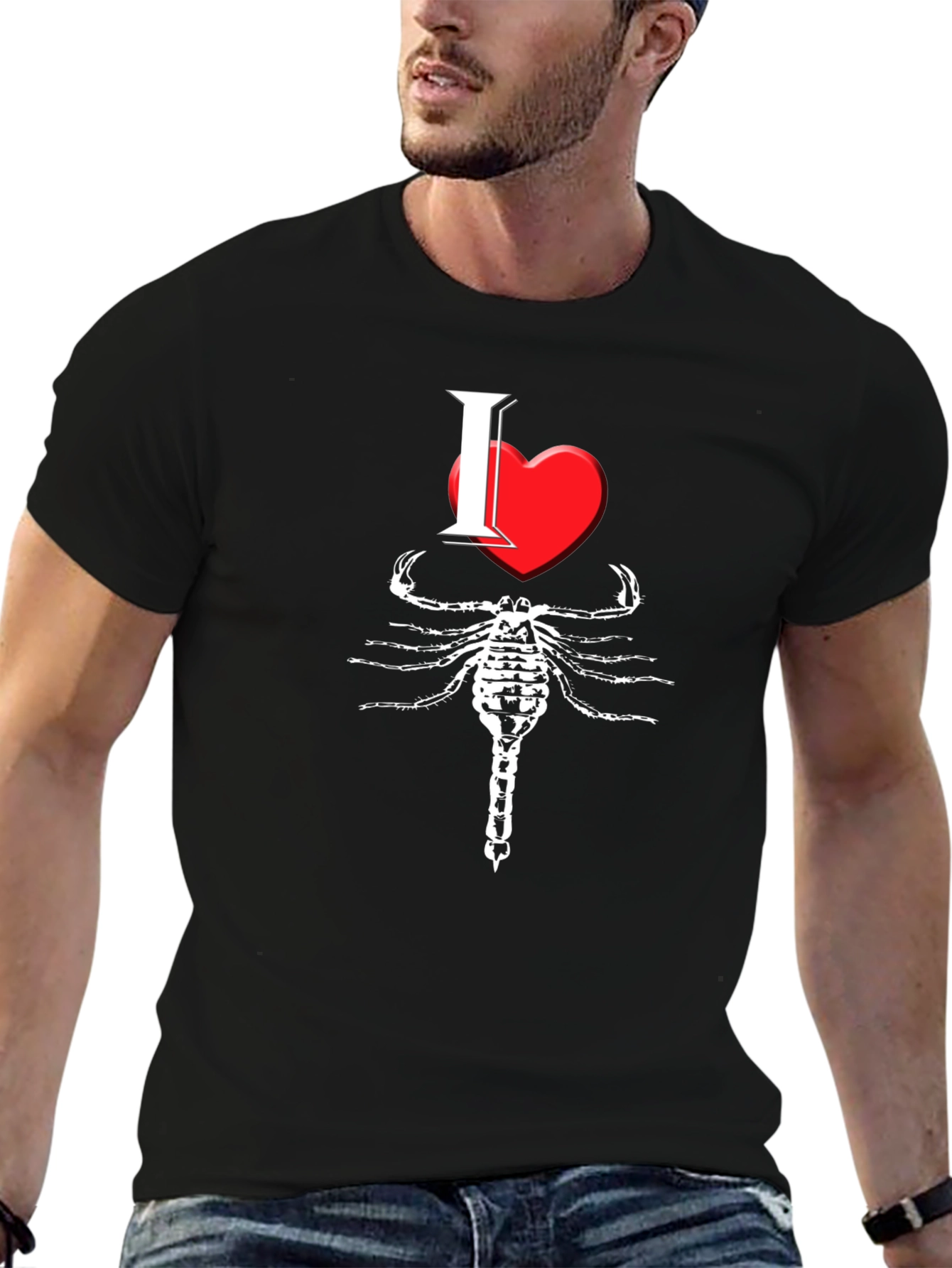 I Love Scorpion Graphic T-Shirt
