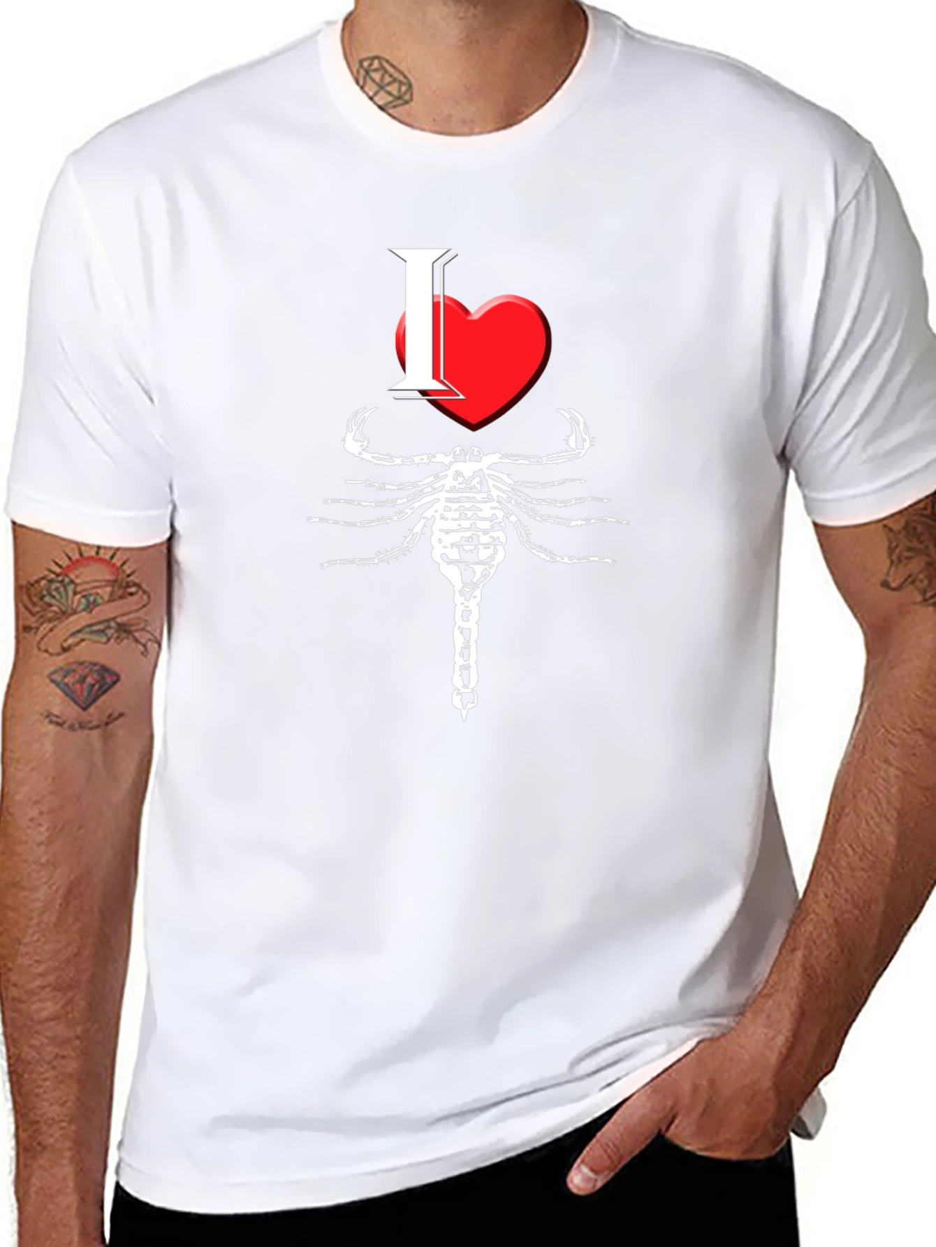 I Love Scorpion Graphic T-Shirt
