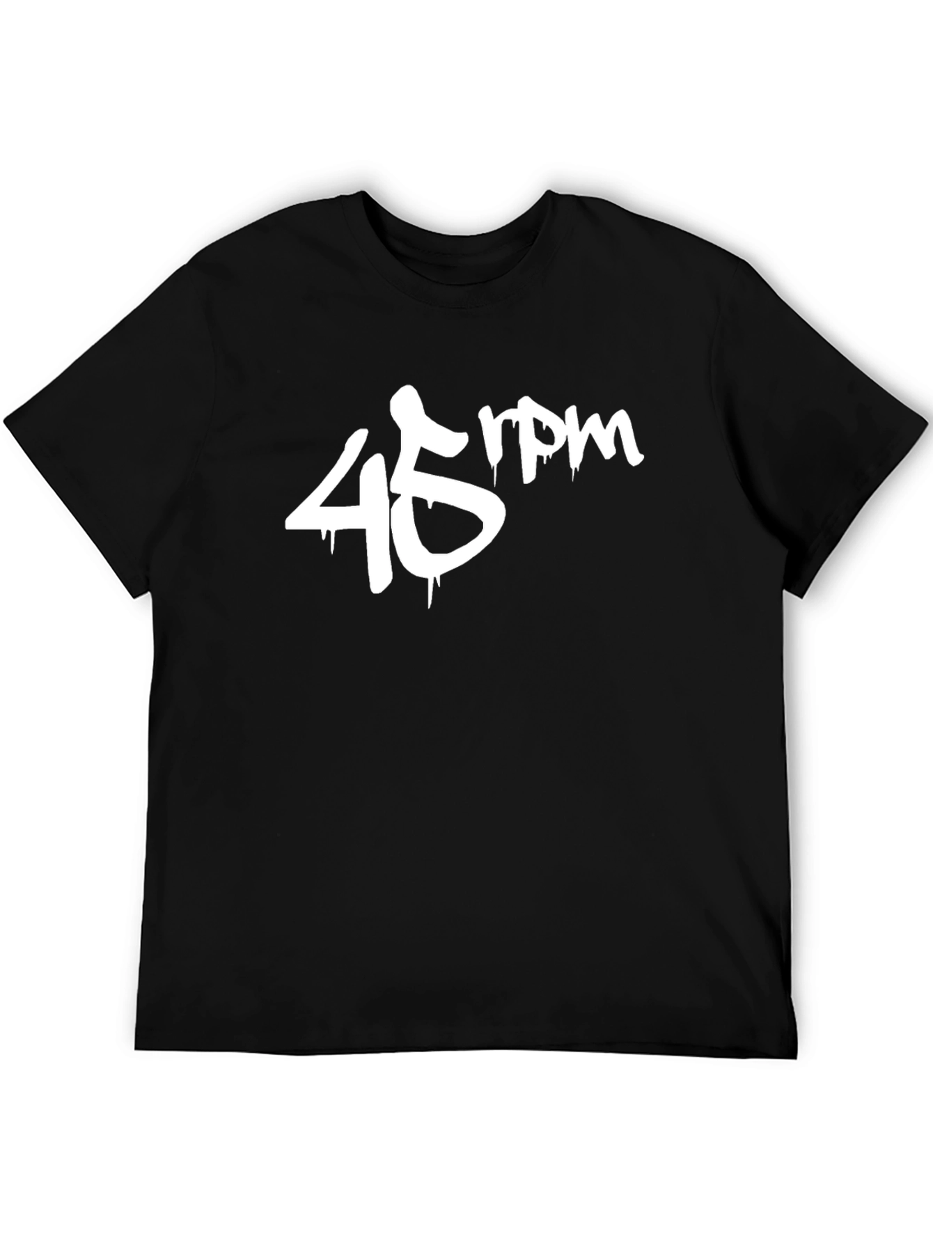 45 RPM Graphic Tee - Retro Music Lover T-Shirt