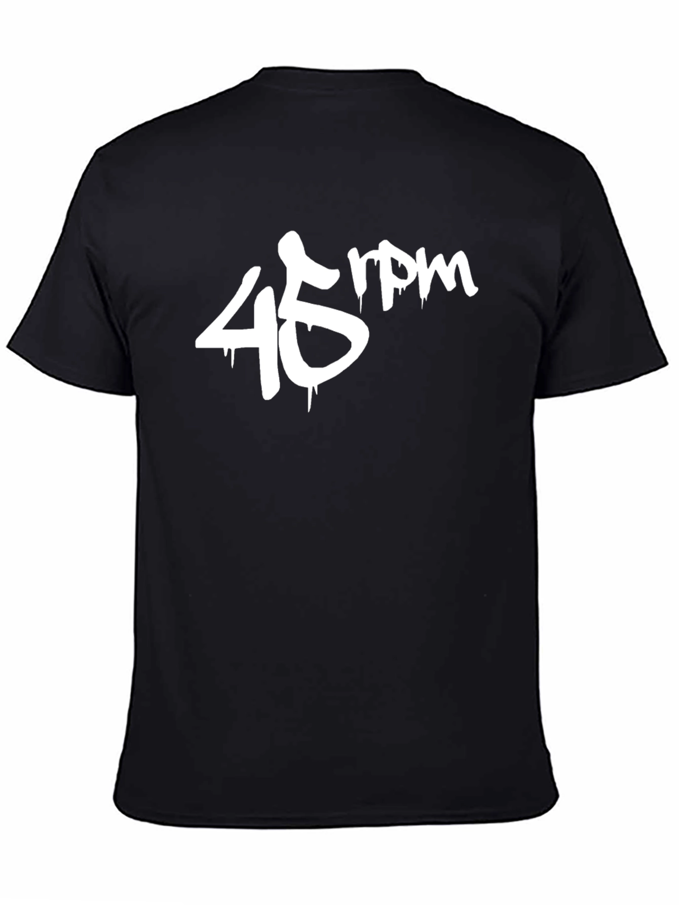 45 RPM Graphic Tee - Retro Music Lover T-Shirt