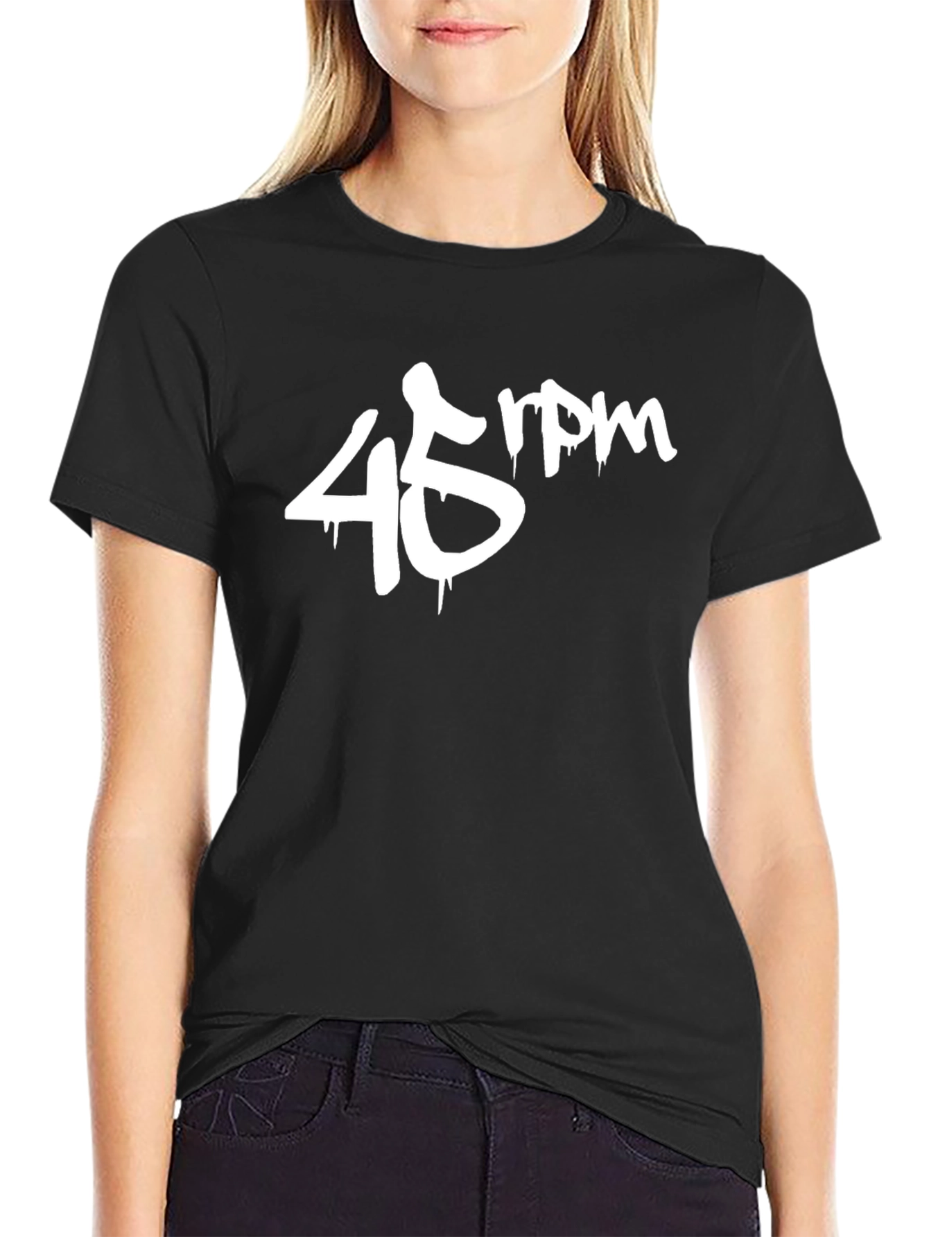 45 RPM Graphic Tee - Retro Music Lover T-Shirt