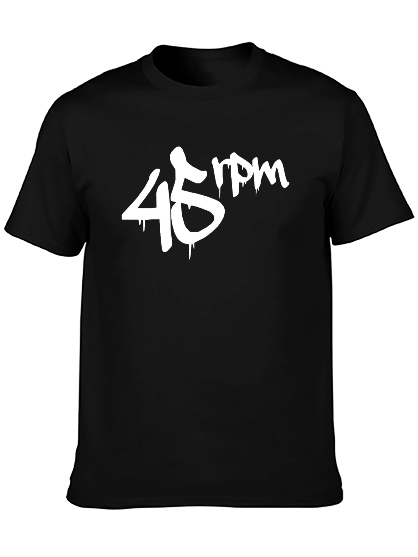 45 RPM Graphic Tee - Retro Music Lover T-Shirt
