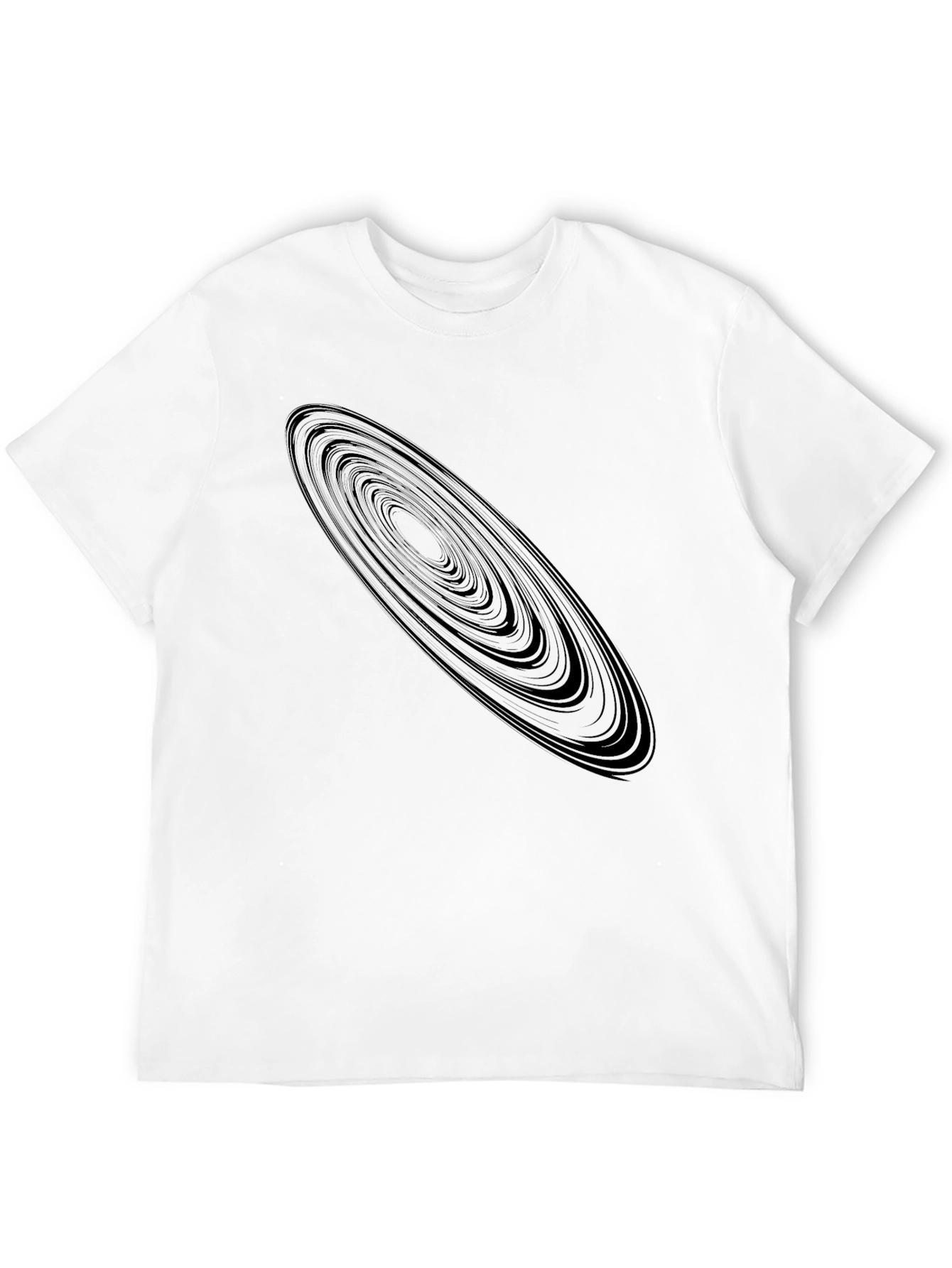 Saturn Rings Graphic Tee - Unique Space Design