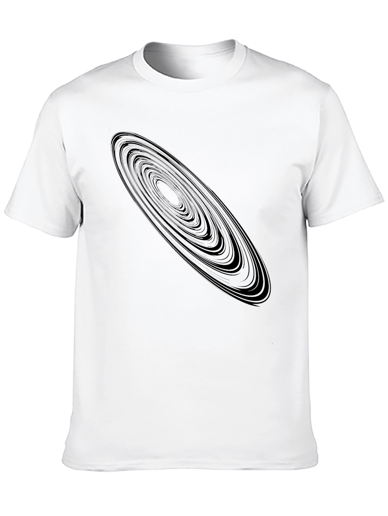 Saturn Rings Graphic Tee - Unique Space Design