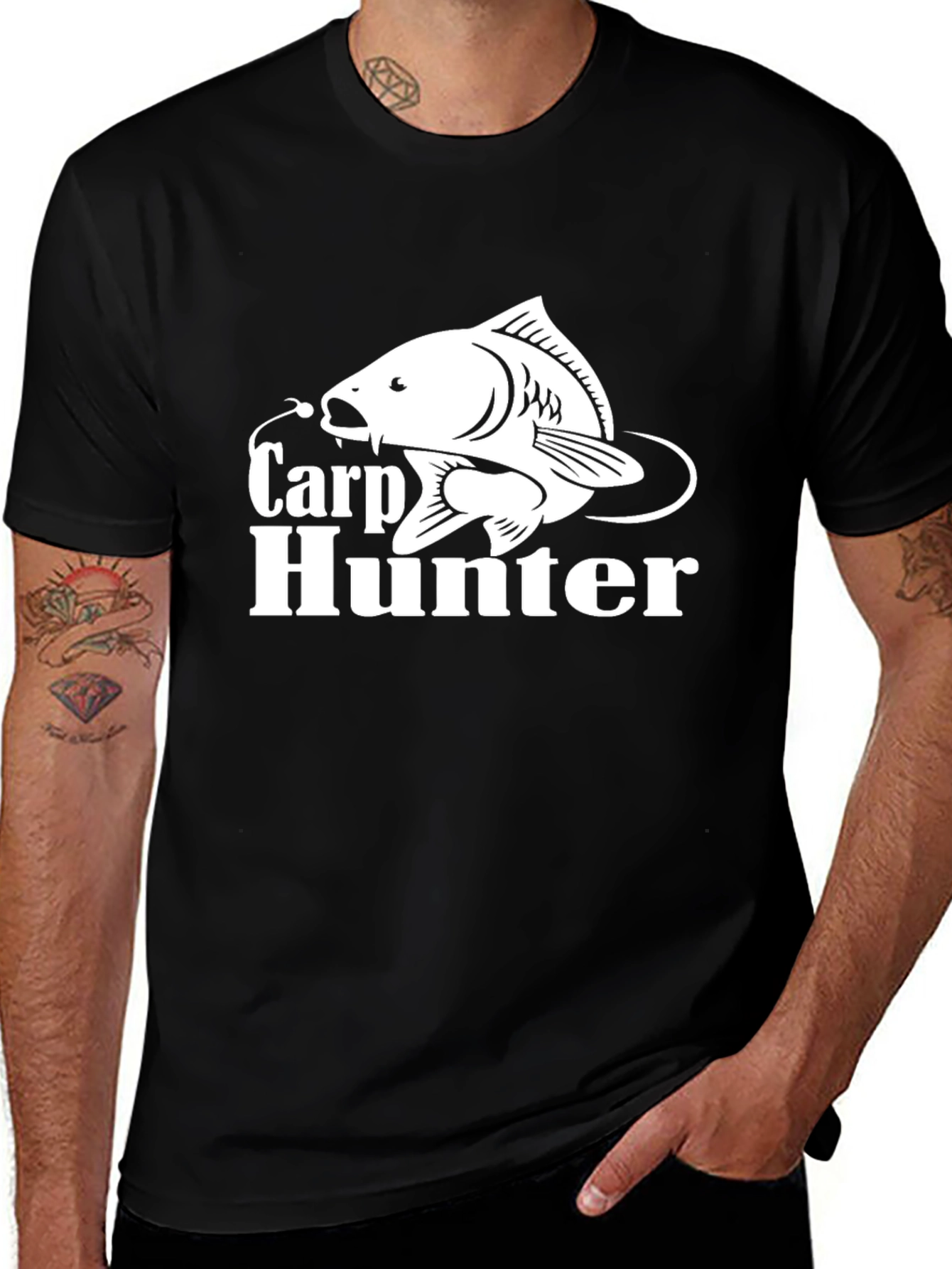 Carp Hunter Graphic Tee - Anglers Delight!