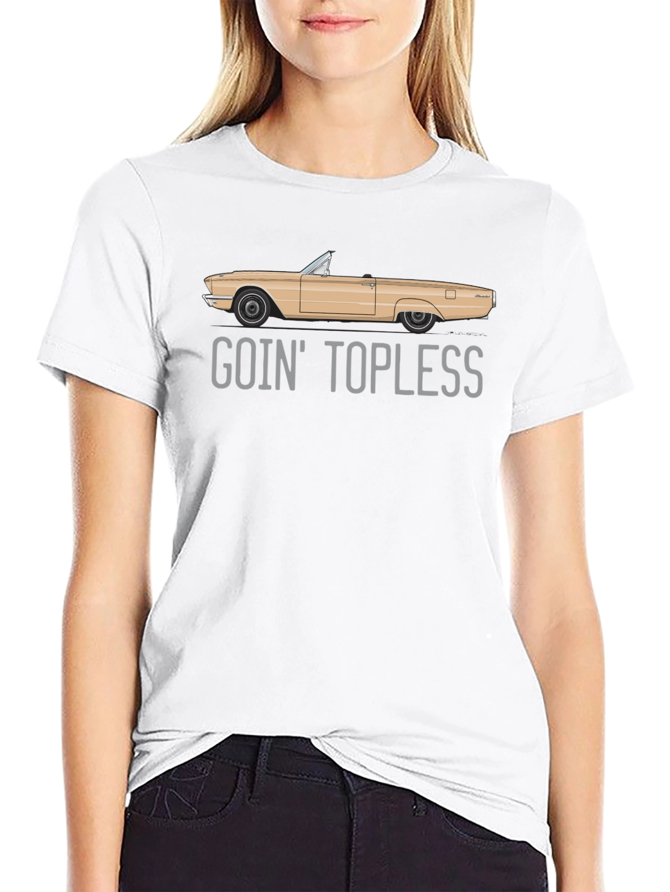 Goin Topless Car Graphic Tee