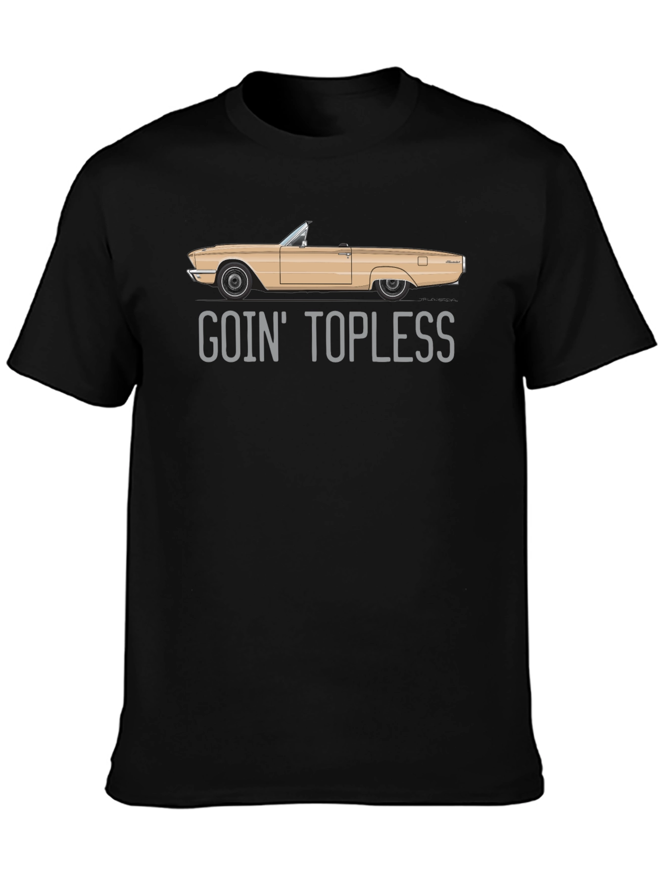Goin Topless Car Graphic Tee