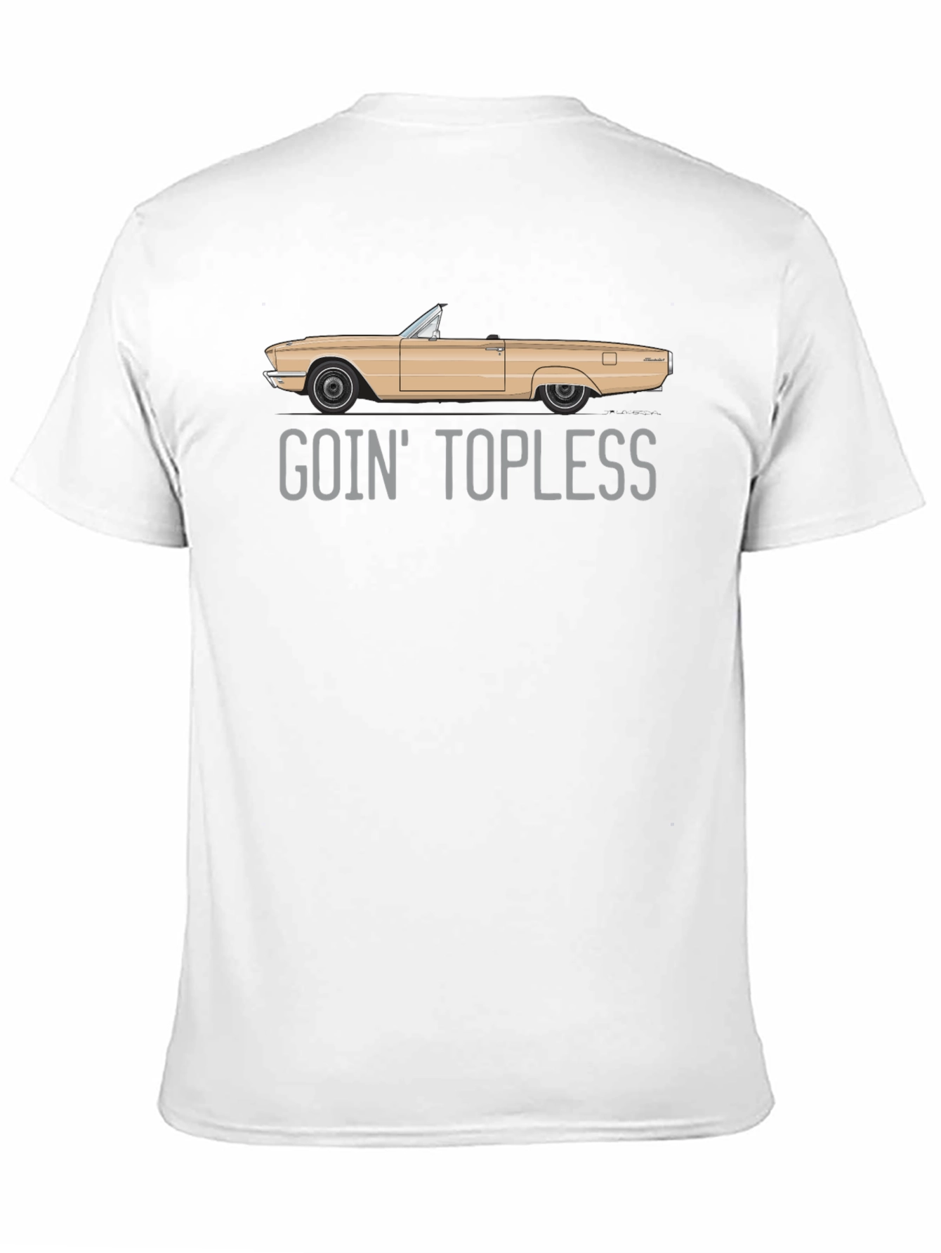Goin Topless Car Graphic Tee