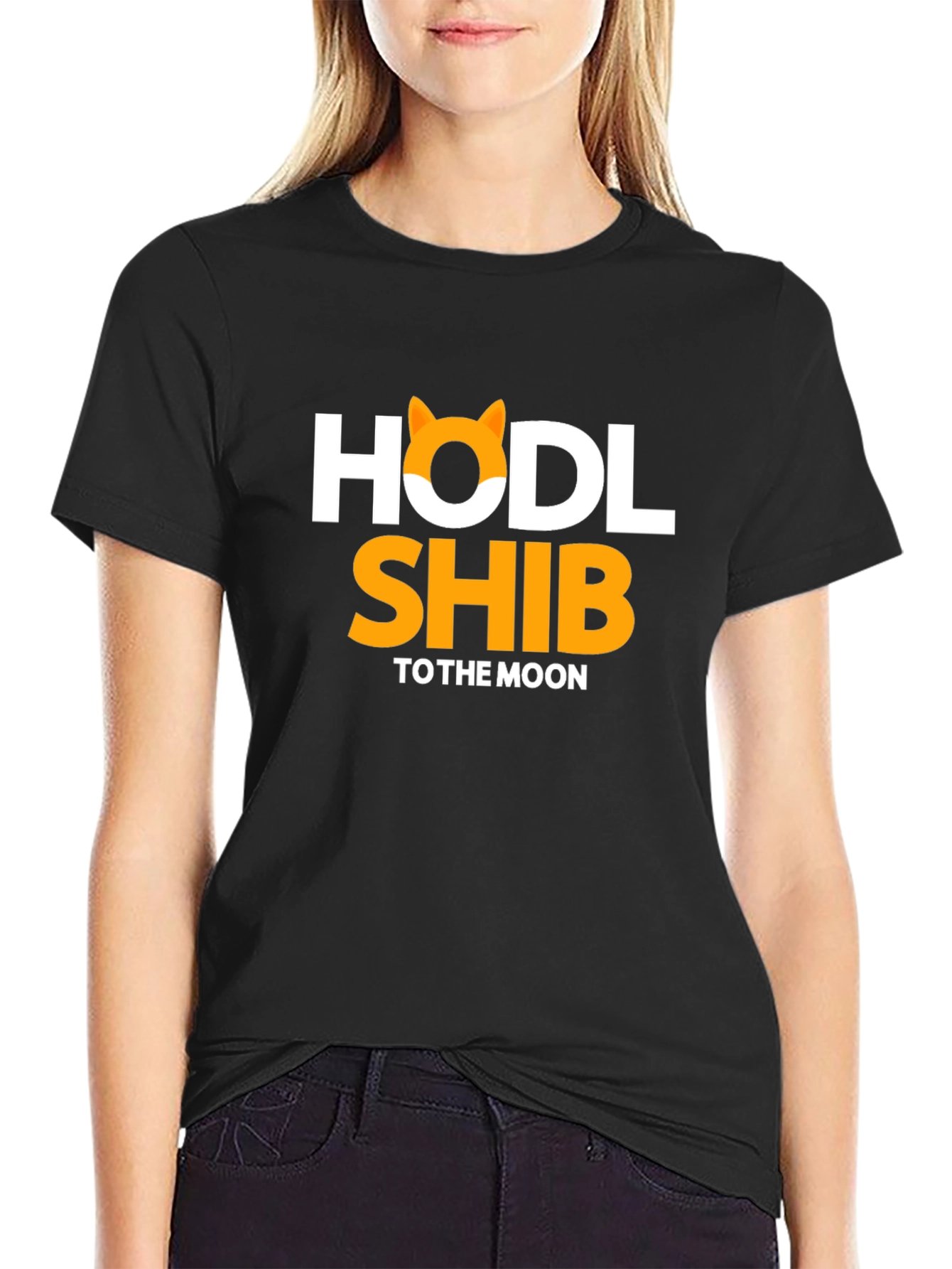 HODL SHIB To The Moon Crypto T-Shirt