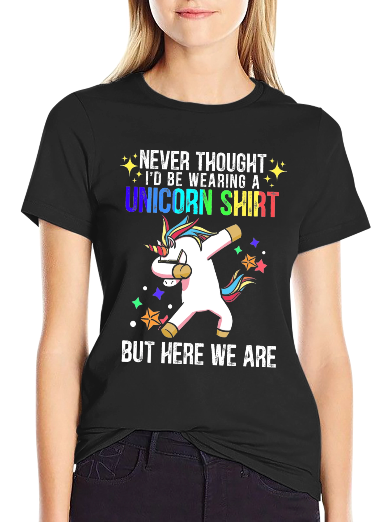 Unicorn Dab Funny T-Shirt