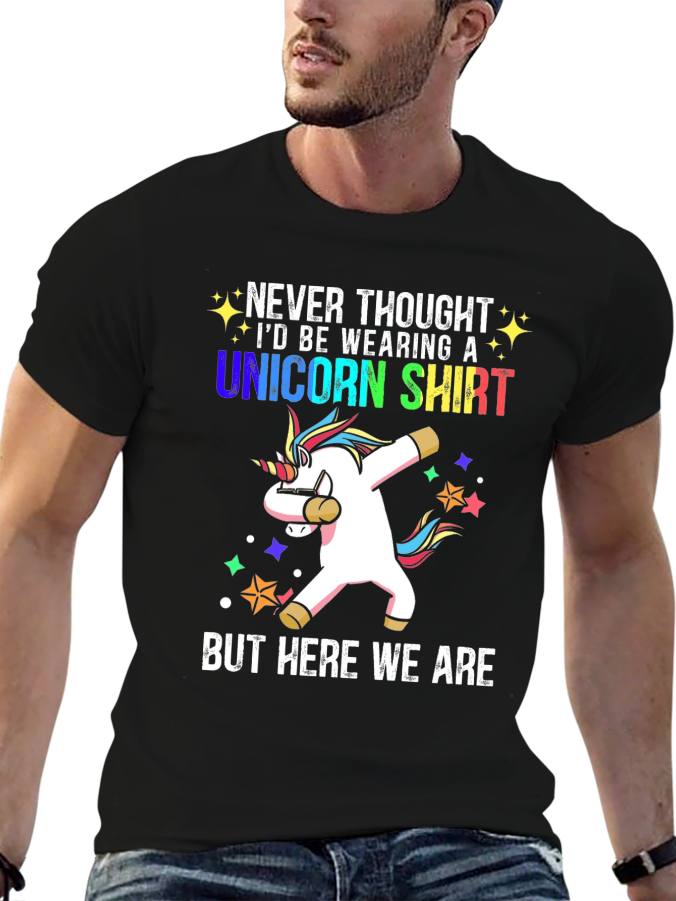 Unicorn Dab Funny T-Shirt
