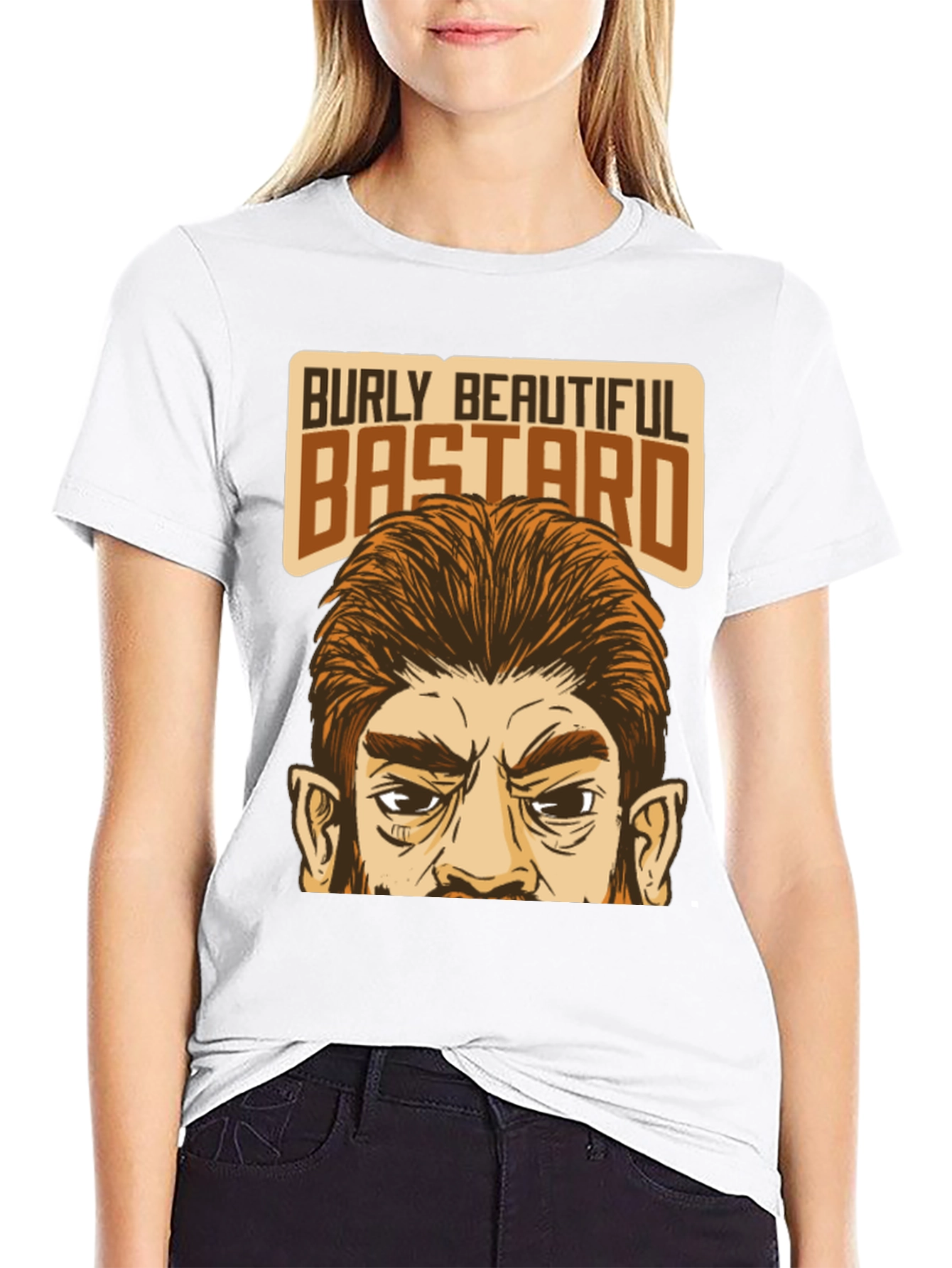 Burly Beautiful Bastard Graphic T-Shirt