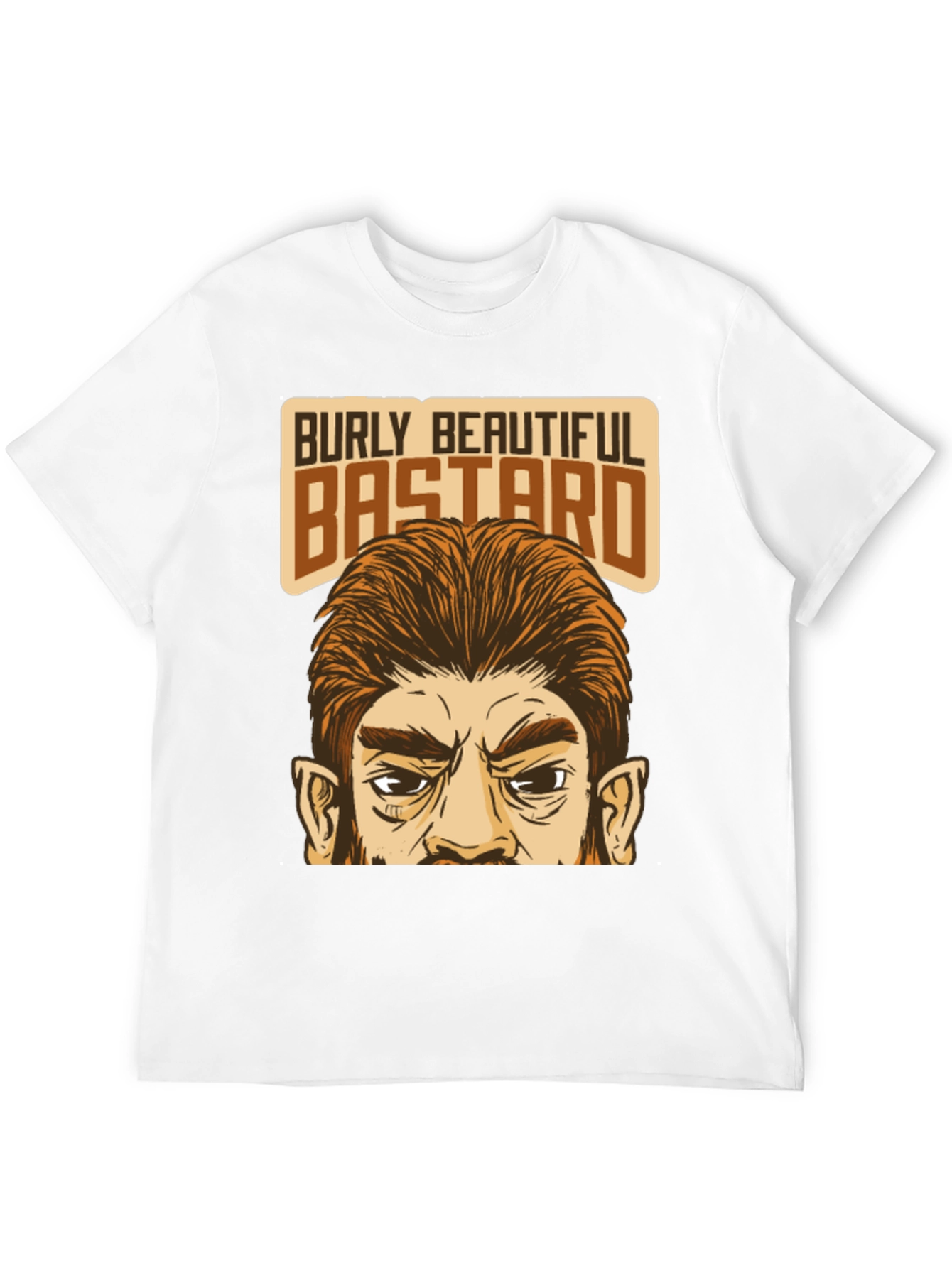 Burly Beautiful Bastard Graphic T-Shirt