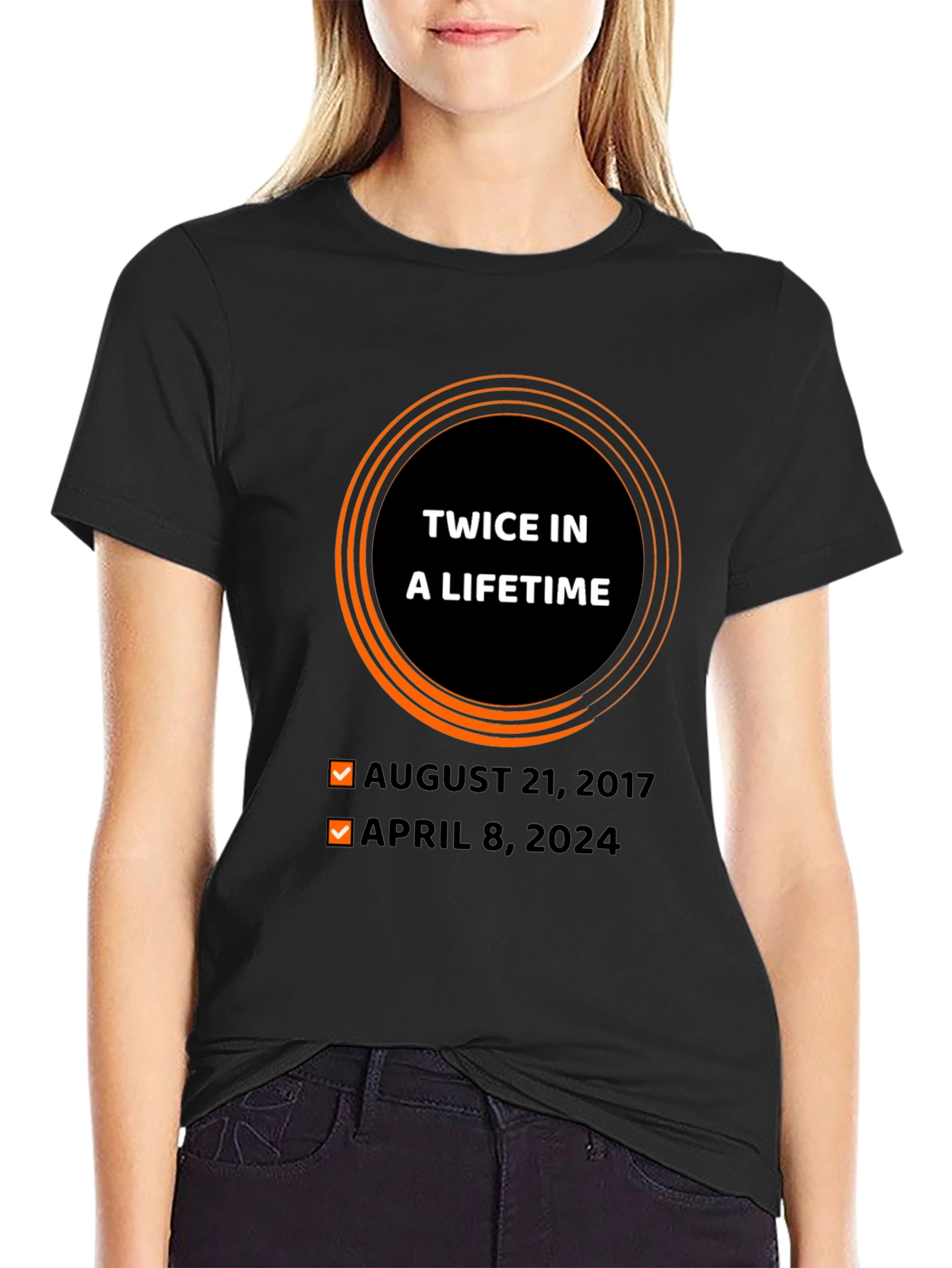 Twice In A Lifetime Eclipse Total Solar T-Shirt