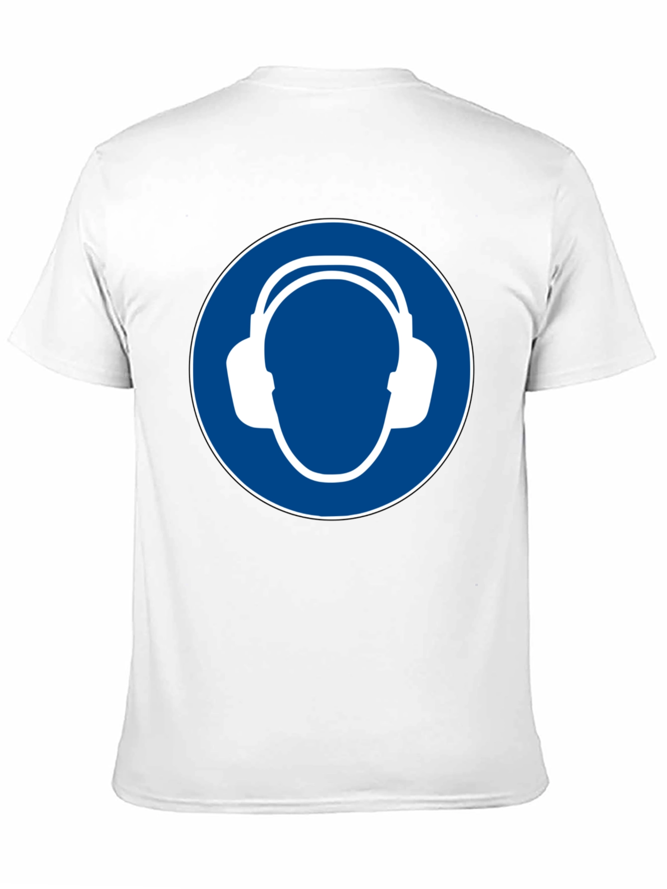 Wear Ear Protection Black T-Shirt