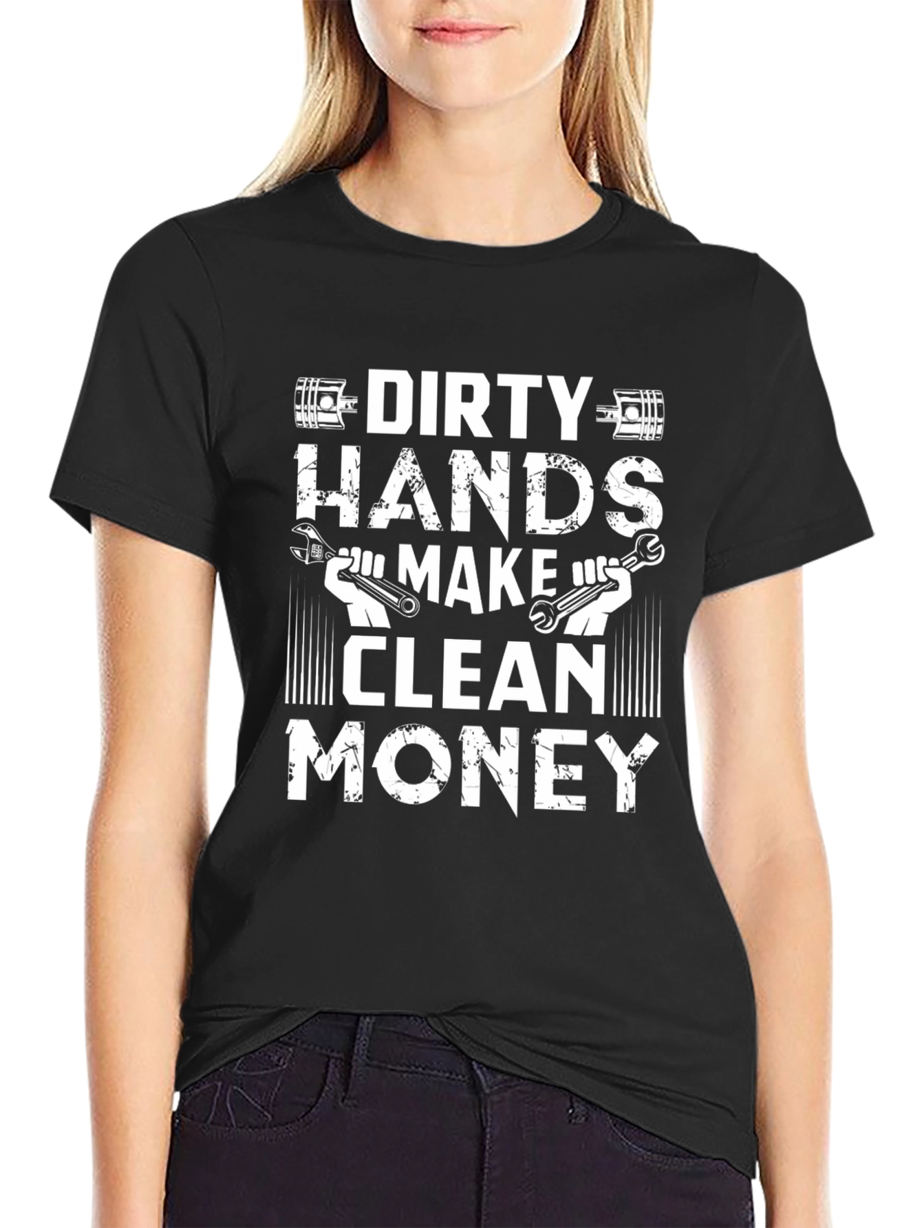 Dirty Hands Clean Money Graphic Tee