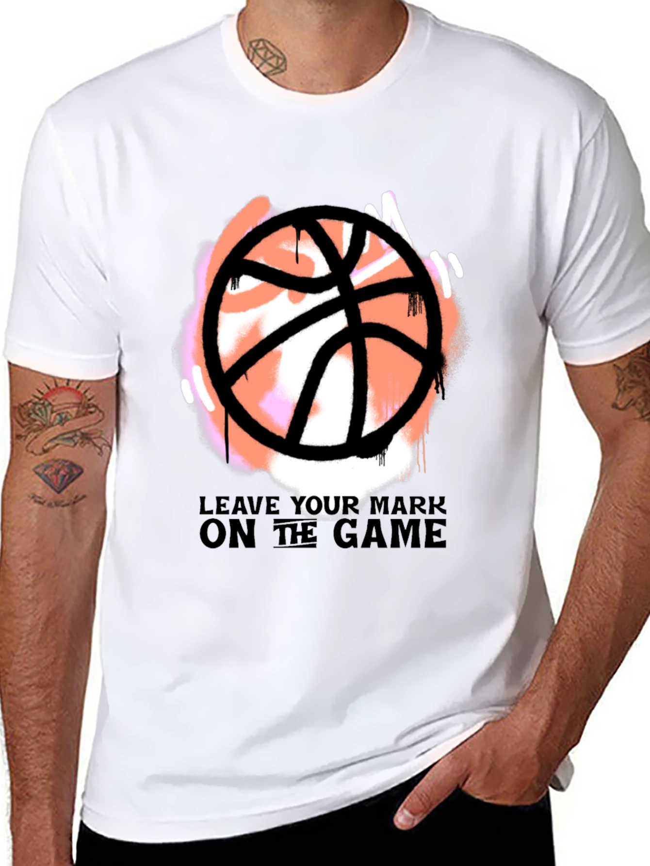 Leave Your Mark Basketball Graphic Tee