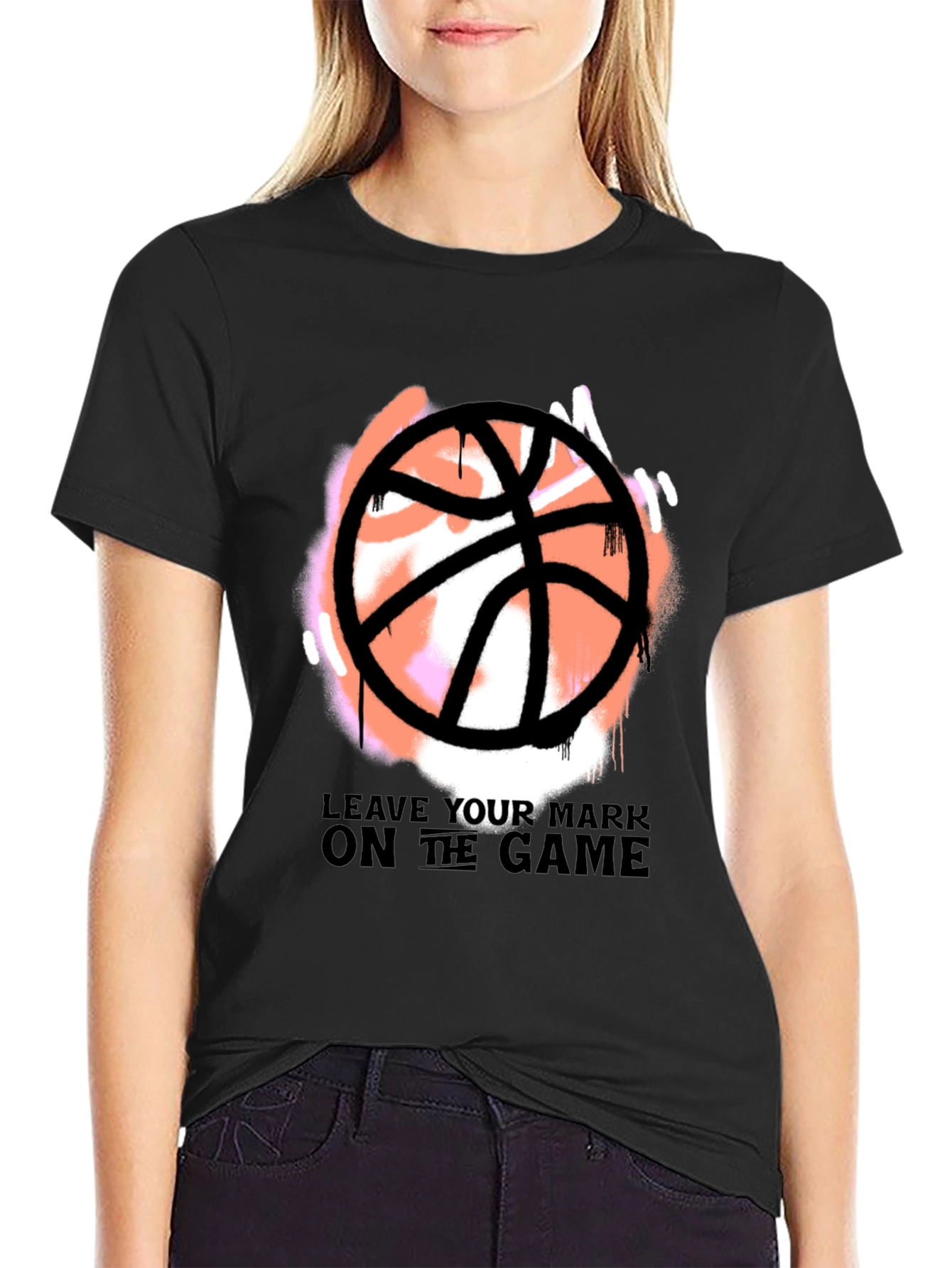Leave Your Mark Basketball Graphic Tee