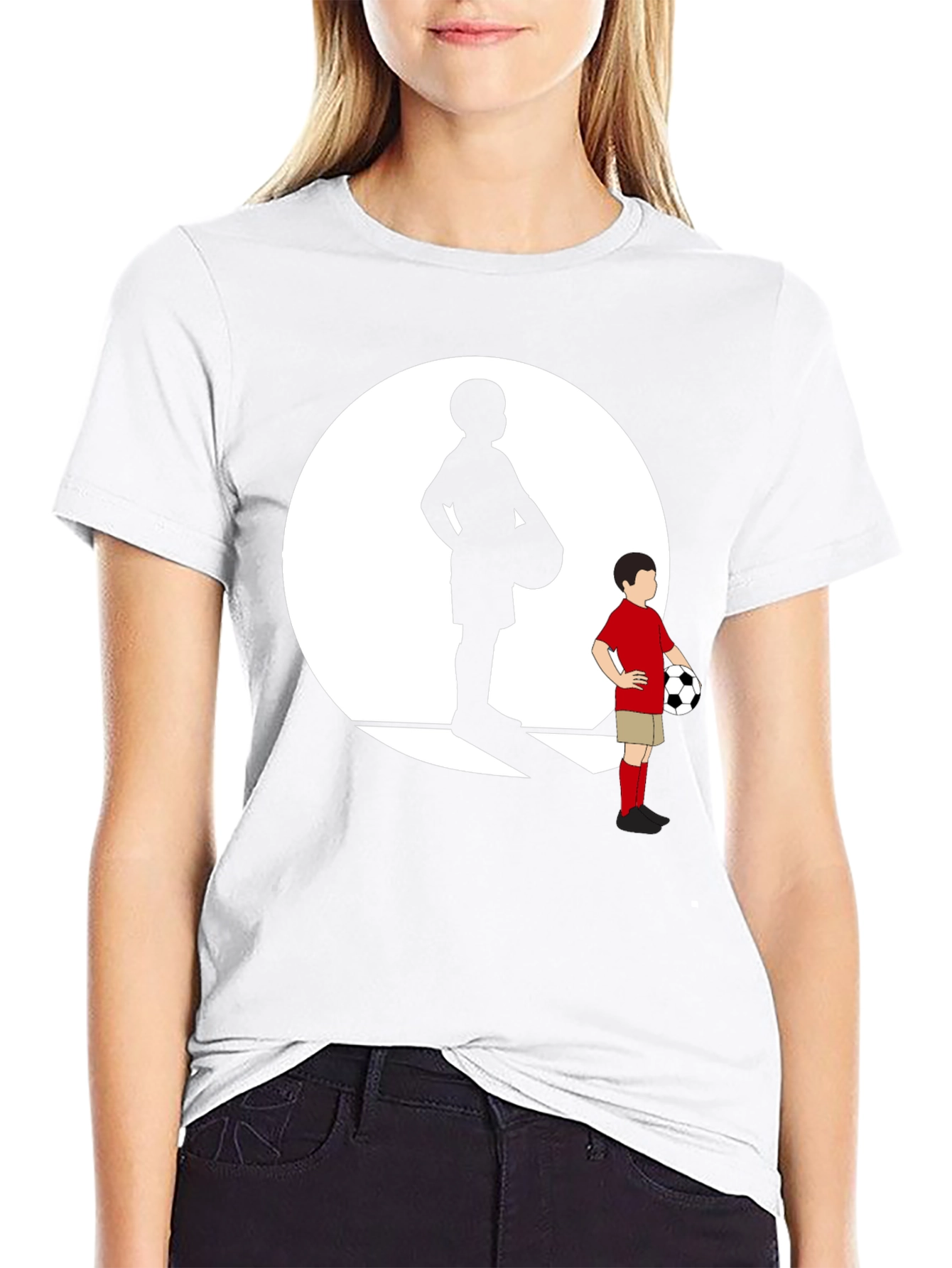Soccer Kids T-Shirt - Black Graphic Tee