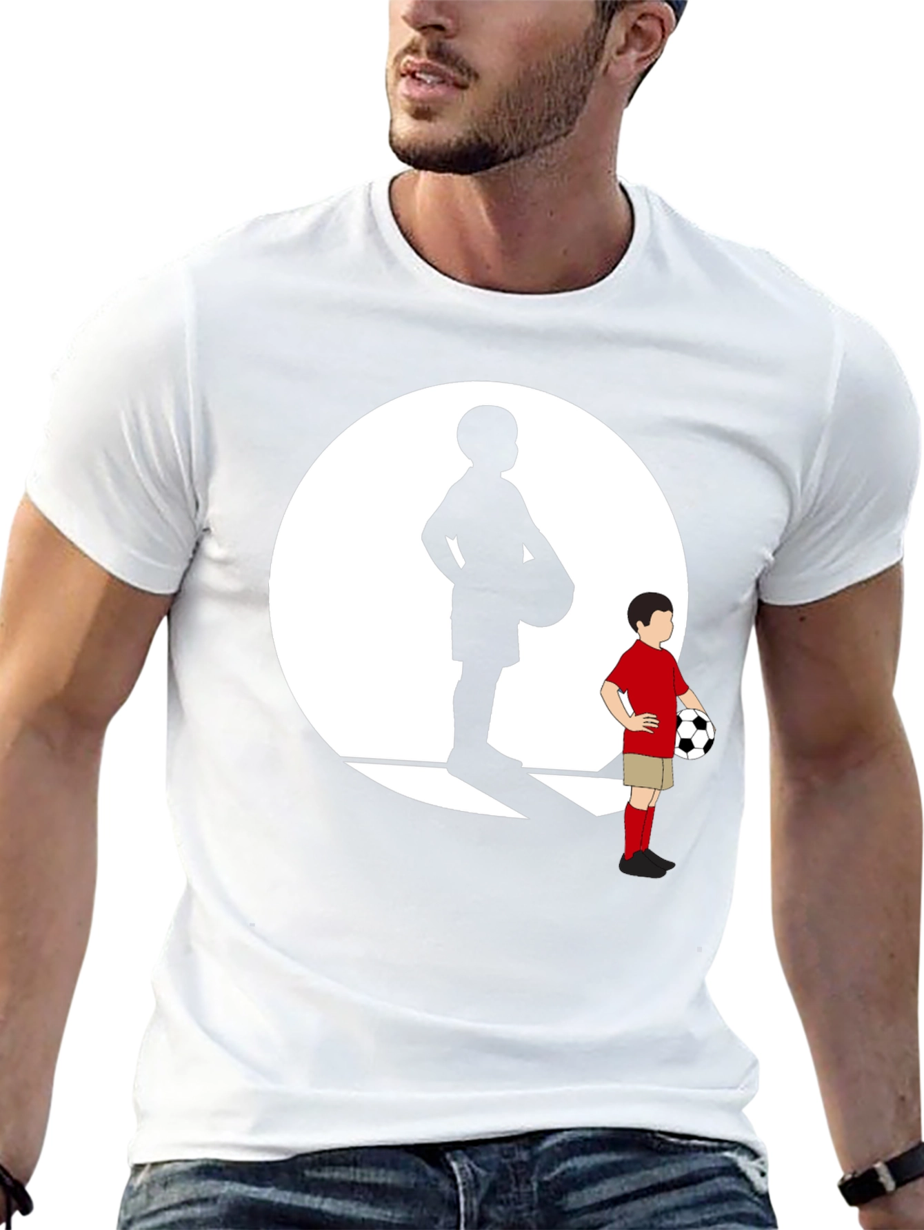 Soccer Kids T-Shirt - Black Graphic Tee