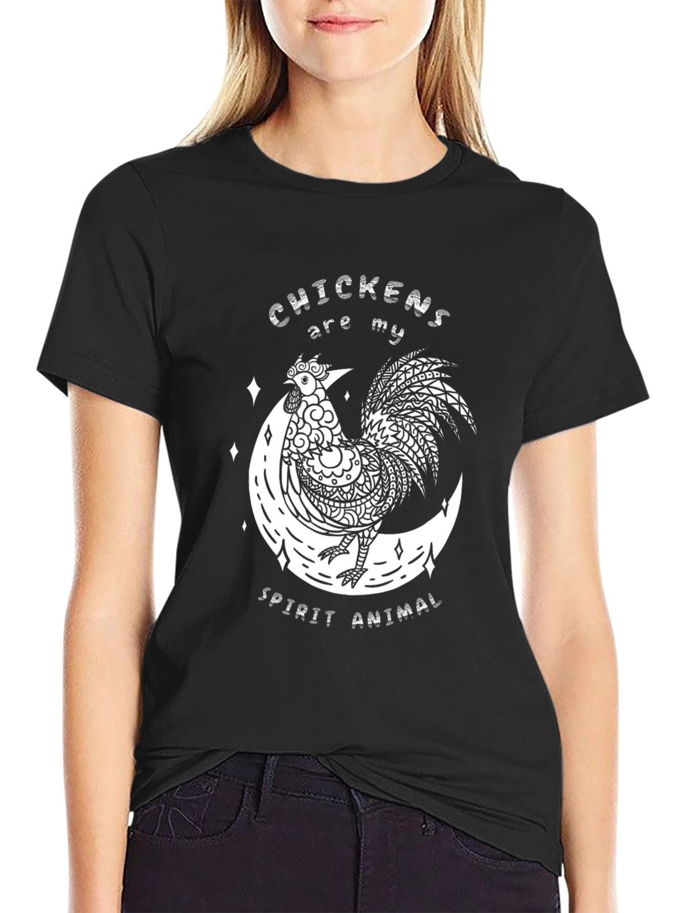 Chicken Spirit Animal Graphic Tee
