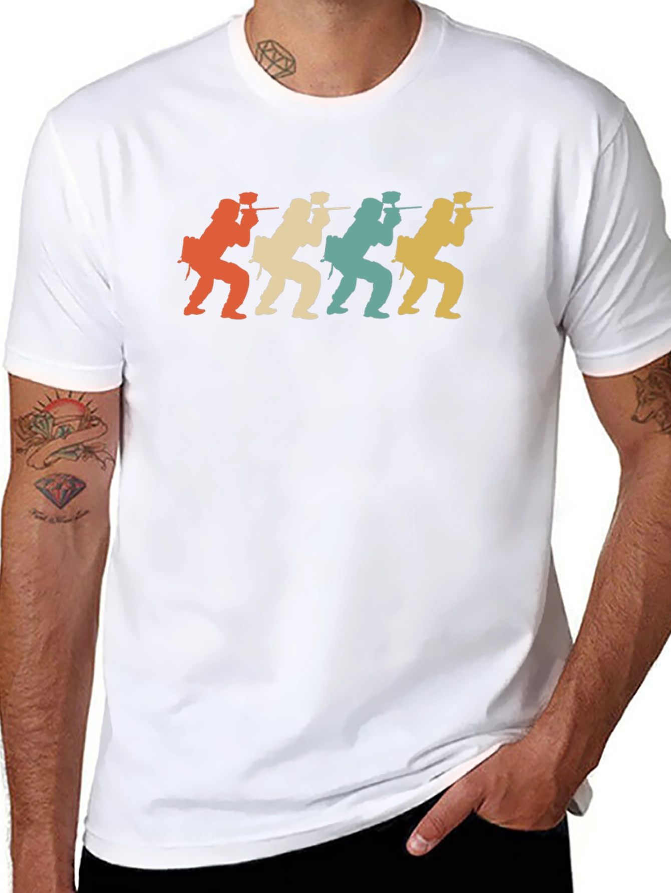 Retro Paintball T-Shirt