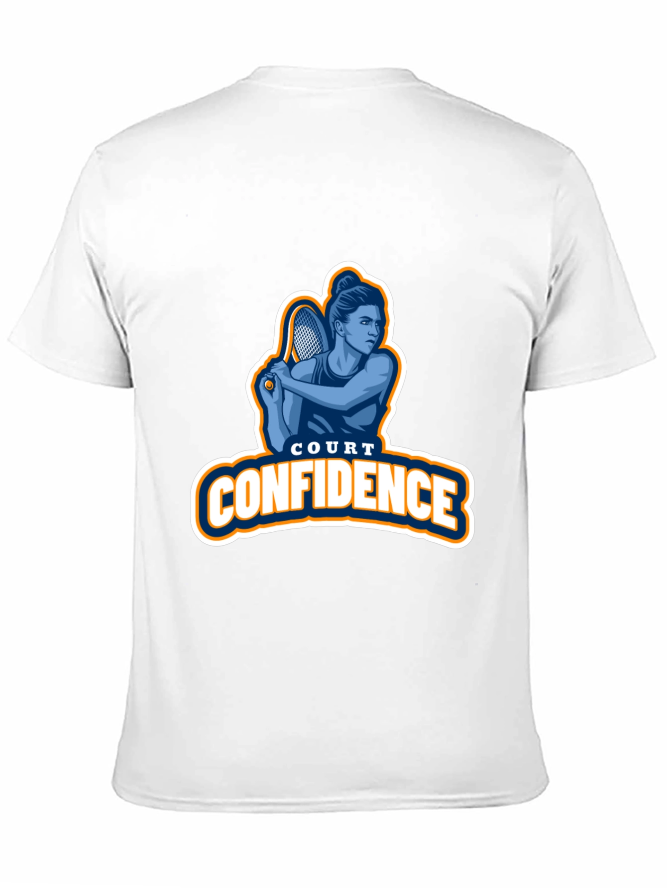 Court Confidence Tennis Graphic T-Shirt