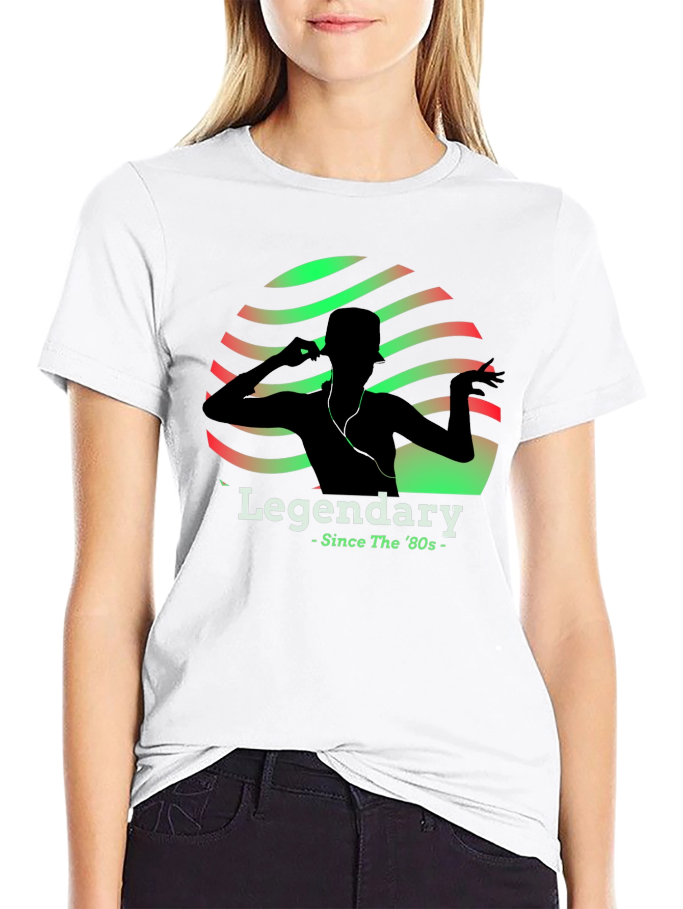 Legendary 80s Style Graphic Tee