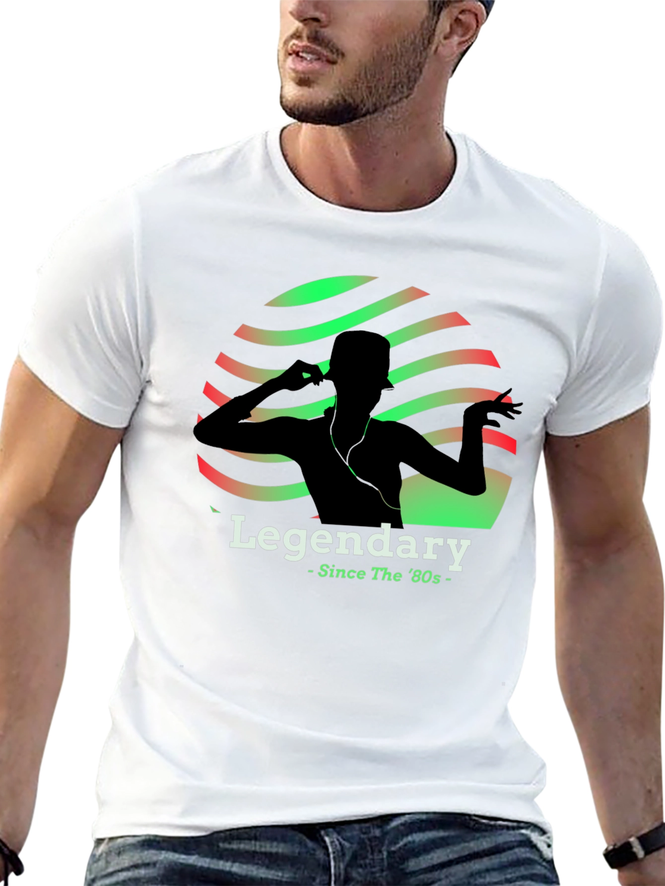 Legendary 80s Style Graphic Tee