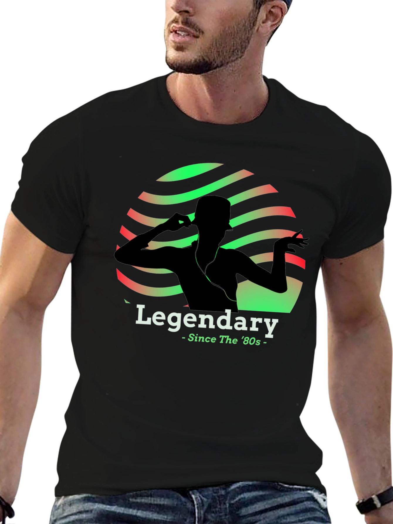 Legendary 80s Style Graphic Tee