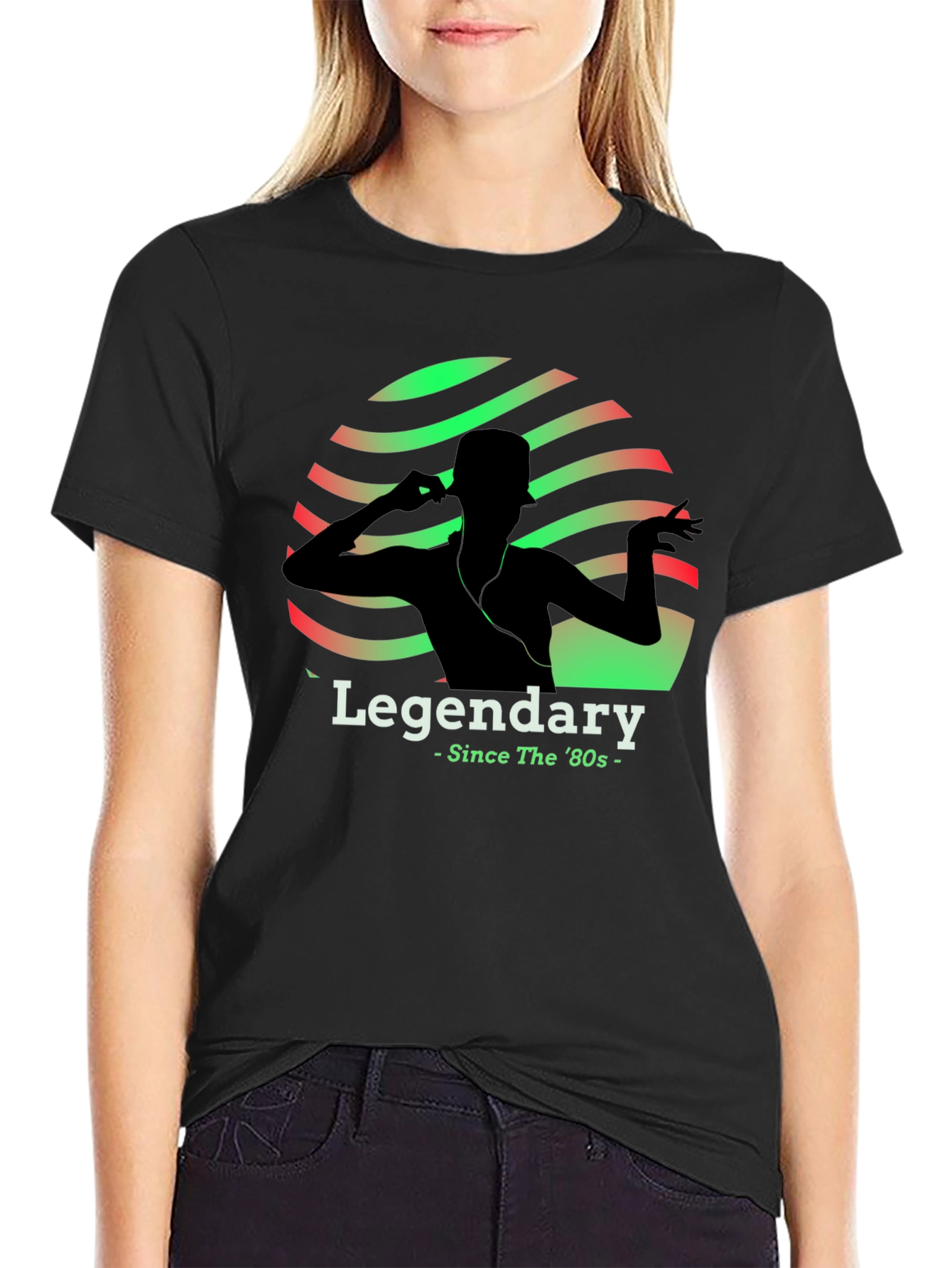 Legendary 80s Style Graphic Tee
