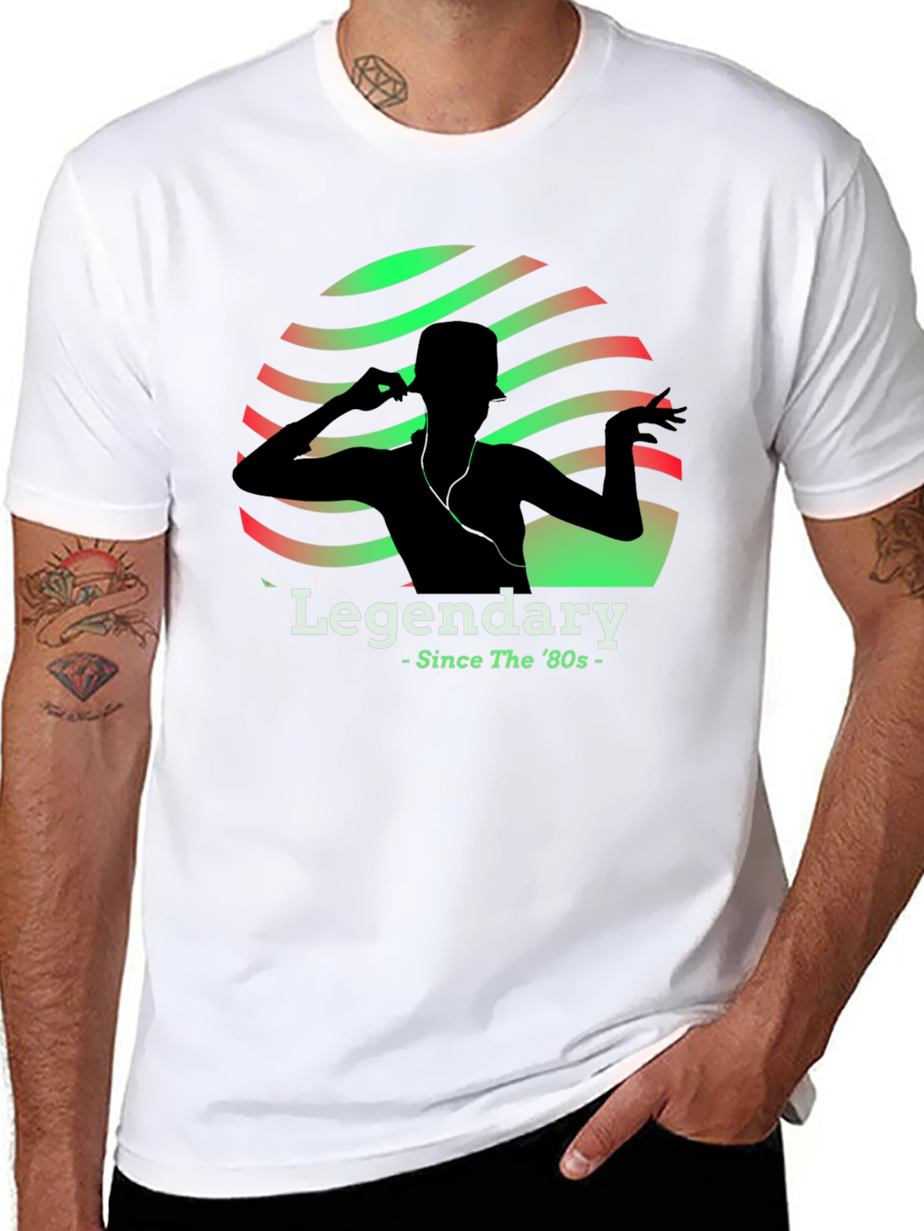 Legendary 80s Style Graphic Tee