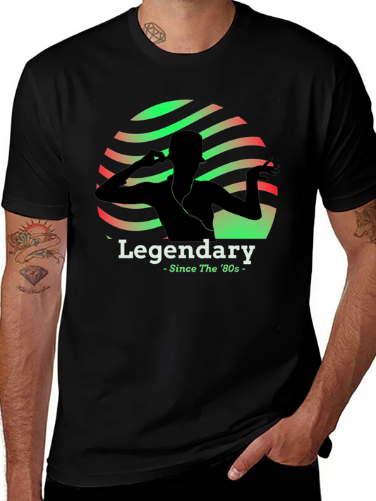 Legendary 80s Style Graphic Tee