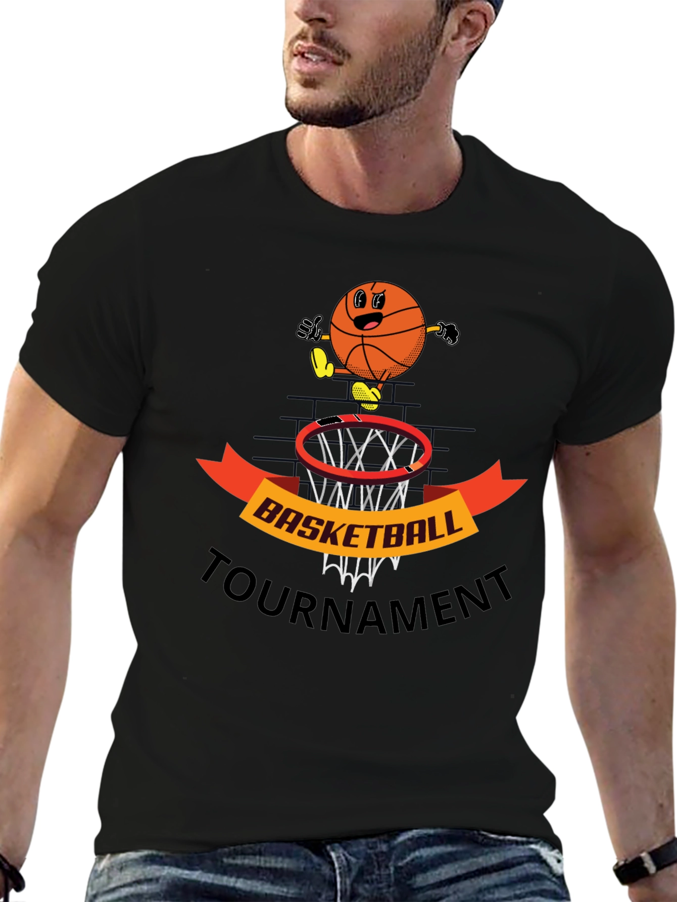 Basketball Tournament Graphic Tee